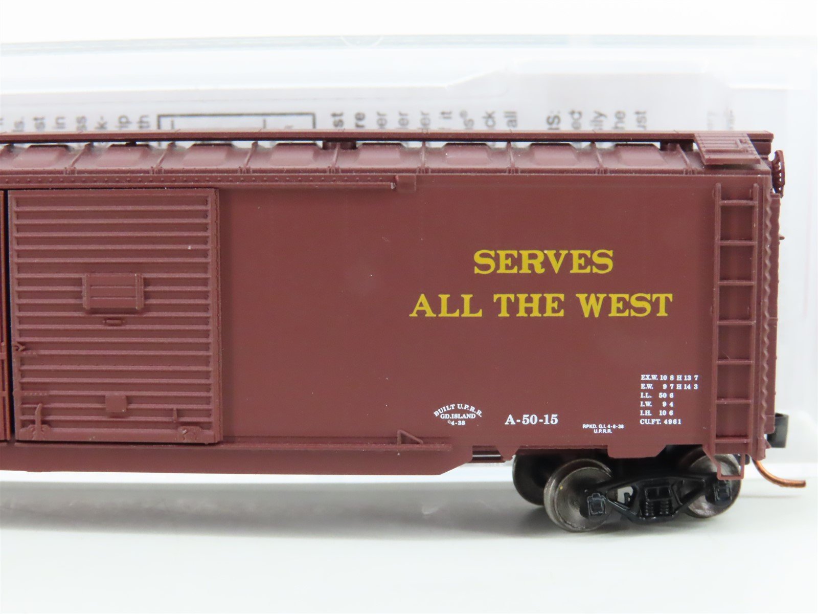 N Micro-Trains MTL 07800030 UP Road of the Streamliners 50' Box Car #161106