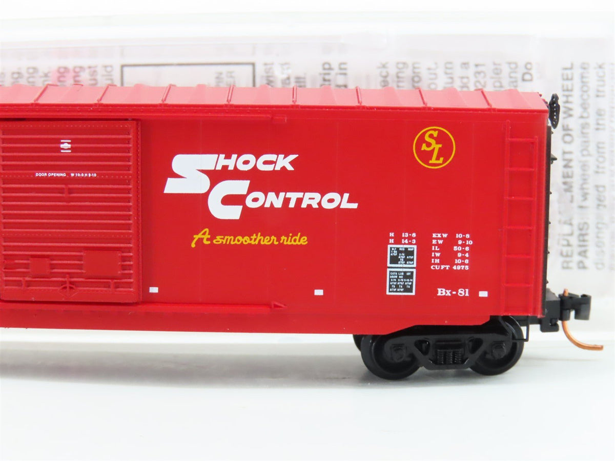 N Scale Micro-Trains MTL 07700140 ATSF Santa Fe 50&#39; Single Door Box Car #14555