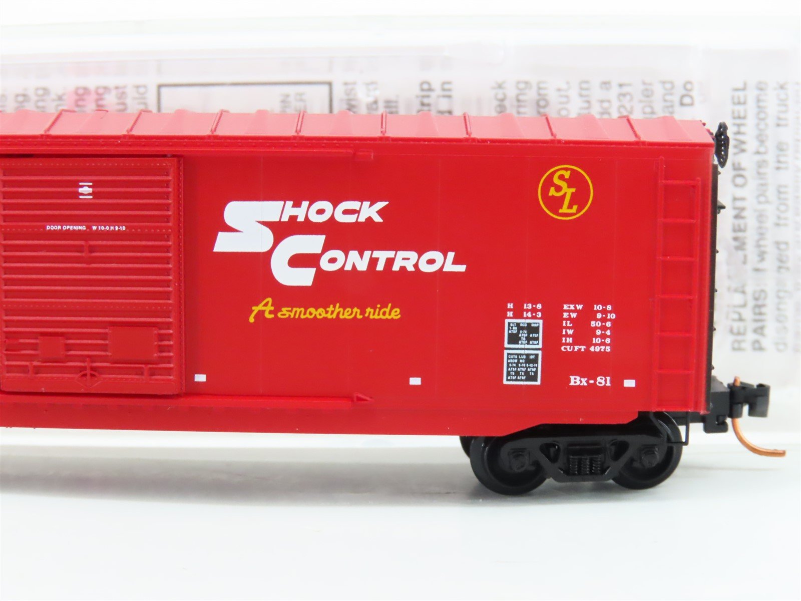 N Scale Micro-Trains MTL 07700140 ATSF Santa Fe 50' Single Door Box Car #14555