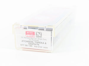 N Scale Micro-Trains MTL 07700140 ATSF Santa Fe 50' Single Door Box Car #14555