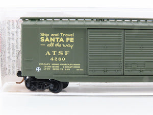 N Scale Micro-Trains MTL 34240 ATSF Santa Fe 50' Double Door Box Car #4260