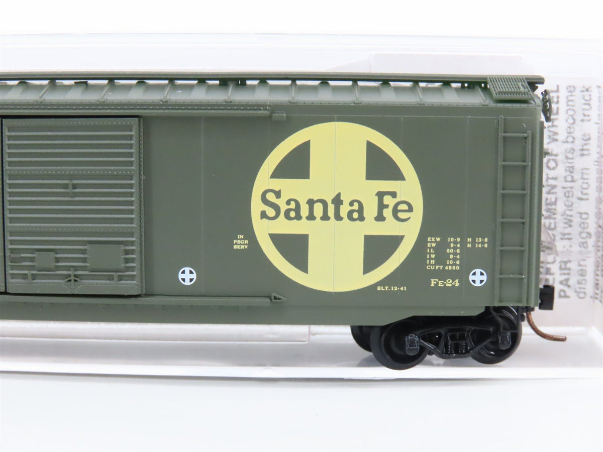 N Scale Micro-Trains MTL 34240 ATSF Santa Fe 50&#39; Double Door Box Car #4260