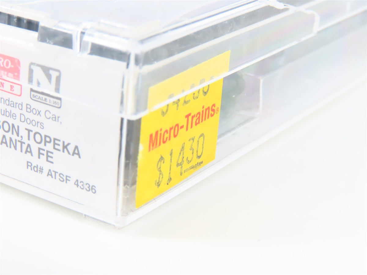 N Scale Micro-Trains MTL 34250 ATSF Santa Fe 50&#39; Double Door Box Car #4336