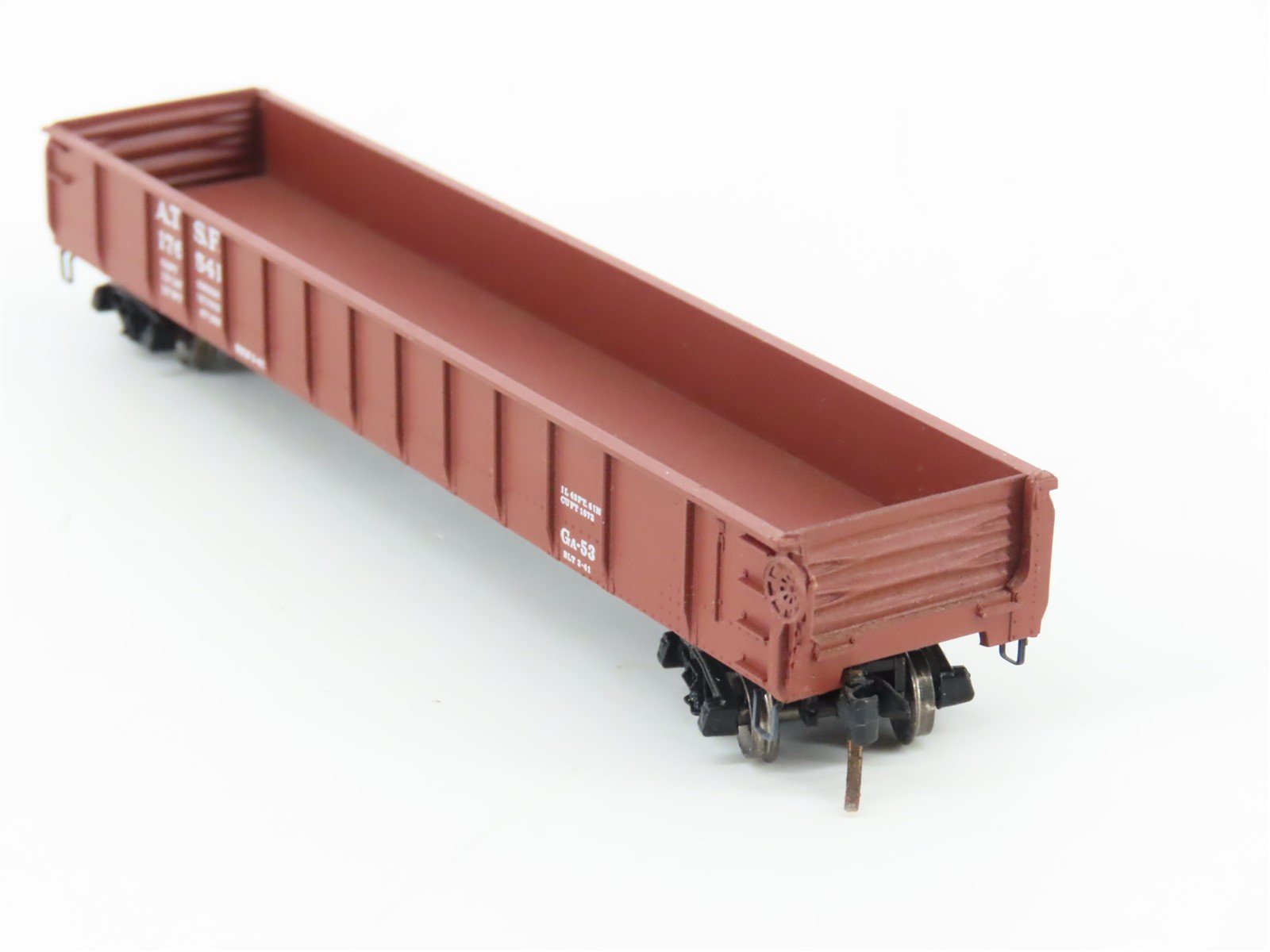 N Scale Kadee Micro-Trains MTL 48061 ATSF Santa Fe 50' Gondola #176541
