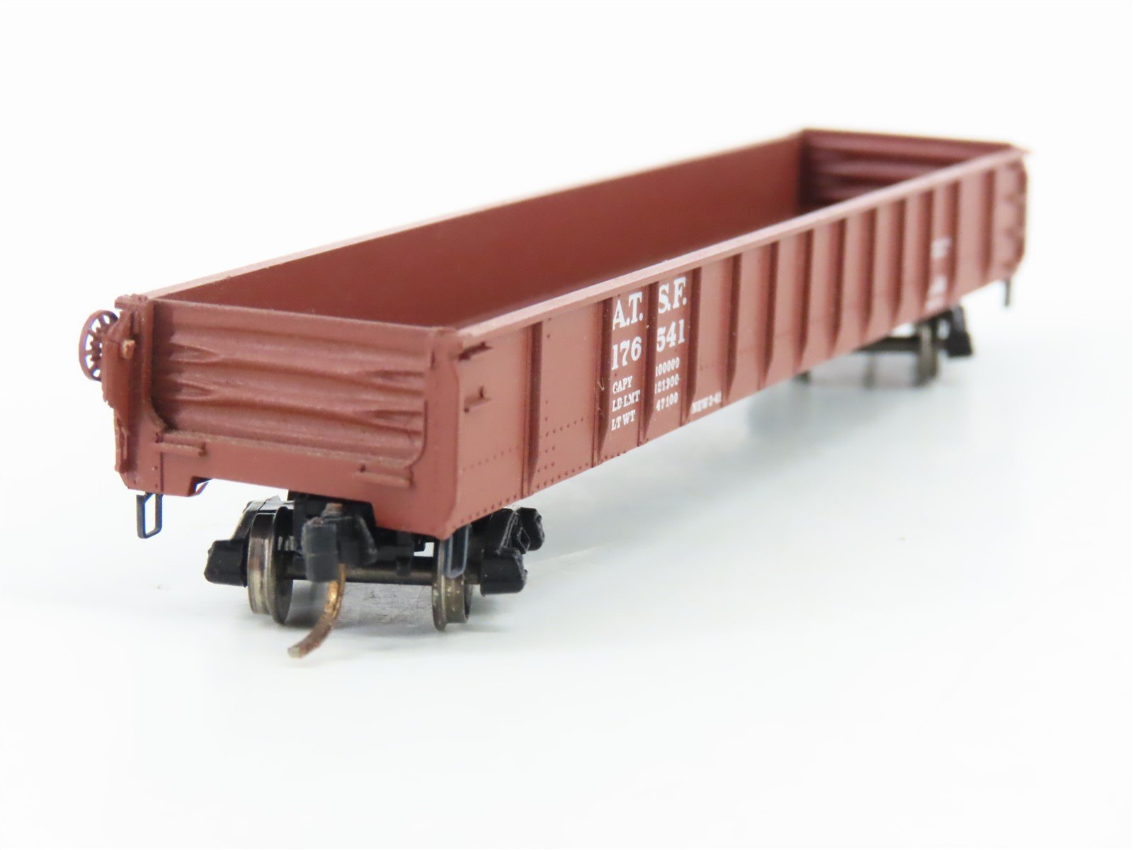 N Scale Kadee Micro-Trains MTL 48061 ATSF Santa Fe 50' Gondola #176541