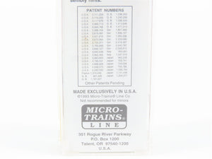 N Scale Micro-Trains MTL 32180 WP Western Pacific Feather 50' Box Car #32180