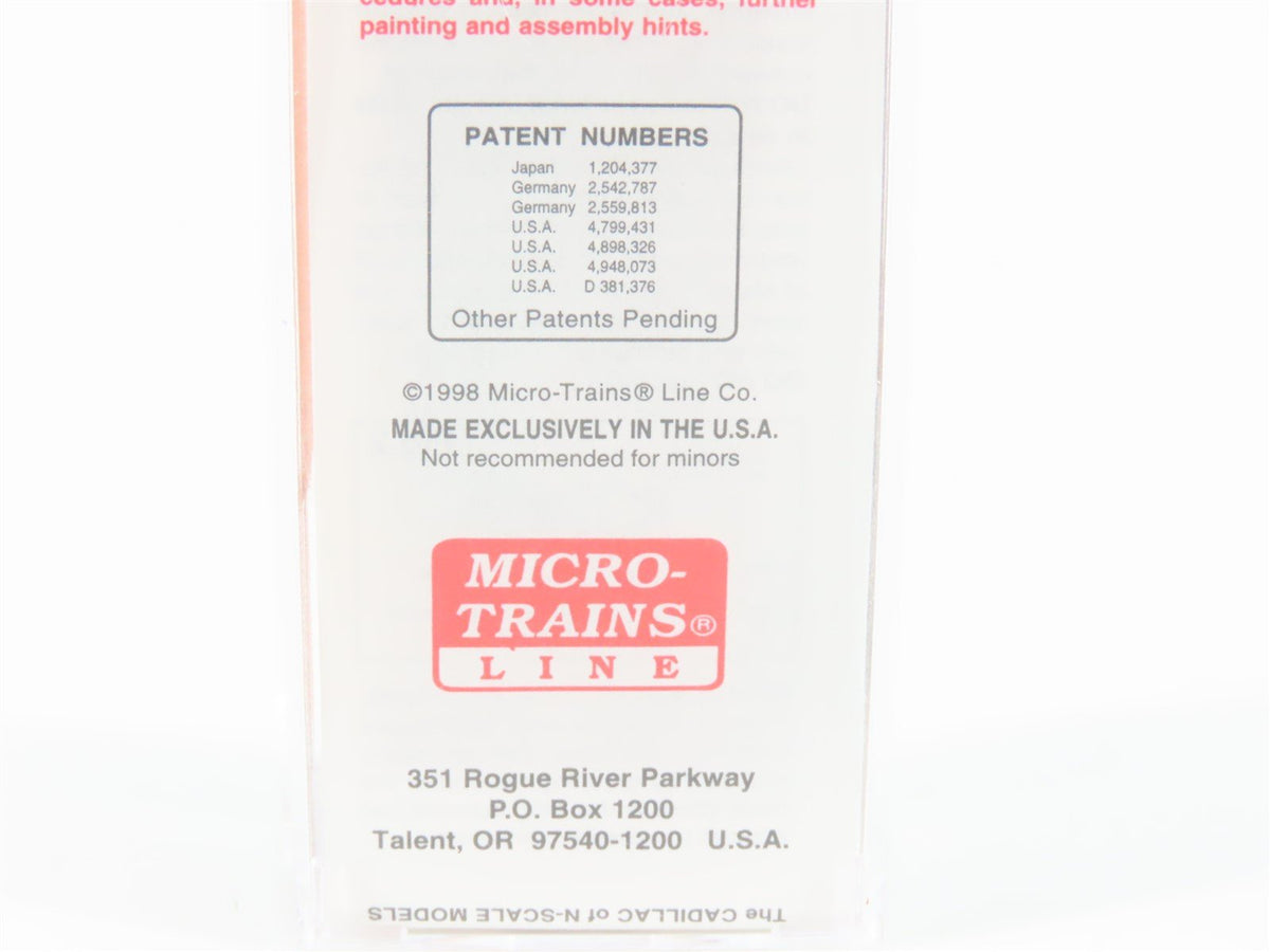 N Scale Micro-Trains MTL 31290 WP Western Pacific Feather 50&#39; Box Car #3030