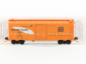 N Scale Micro-Trains MTL 20506 WP Western Pacific Feather 40' Box Car #1952