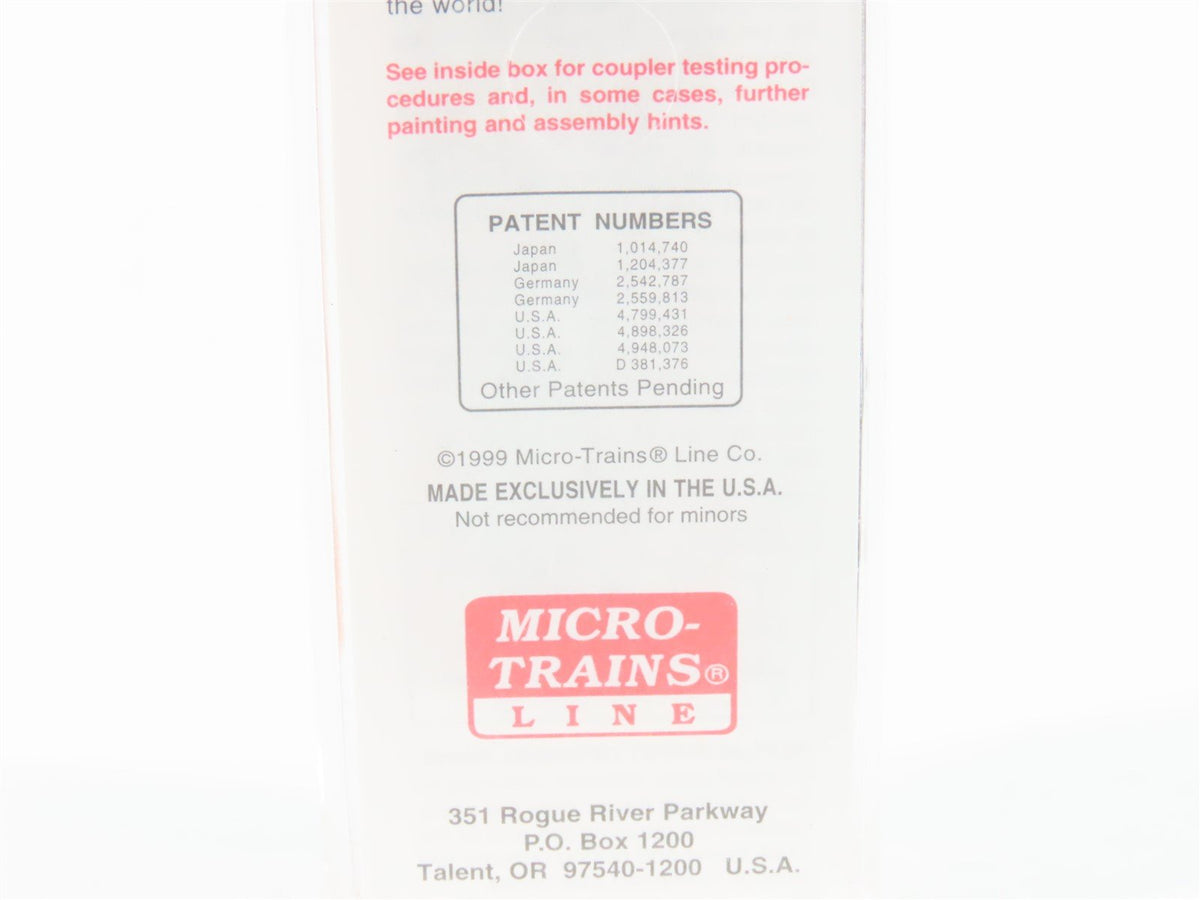 N Scale Micro-Trains MTL 20506 WP Western Pacific Feather 40&#39; Box Car #1952