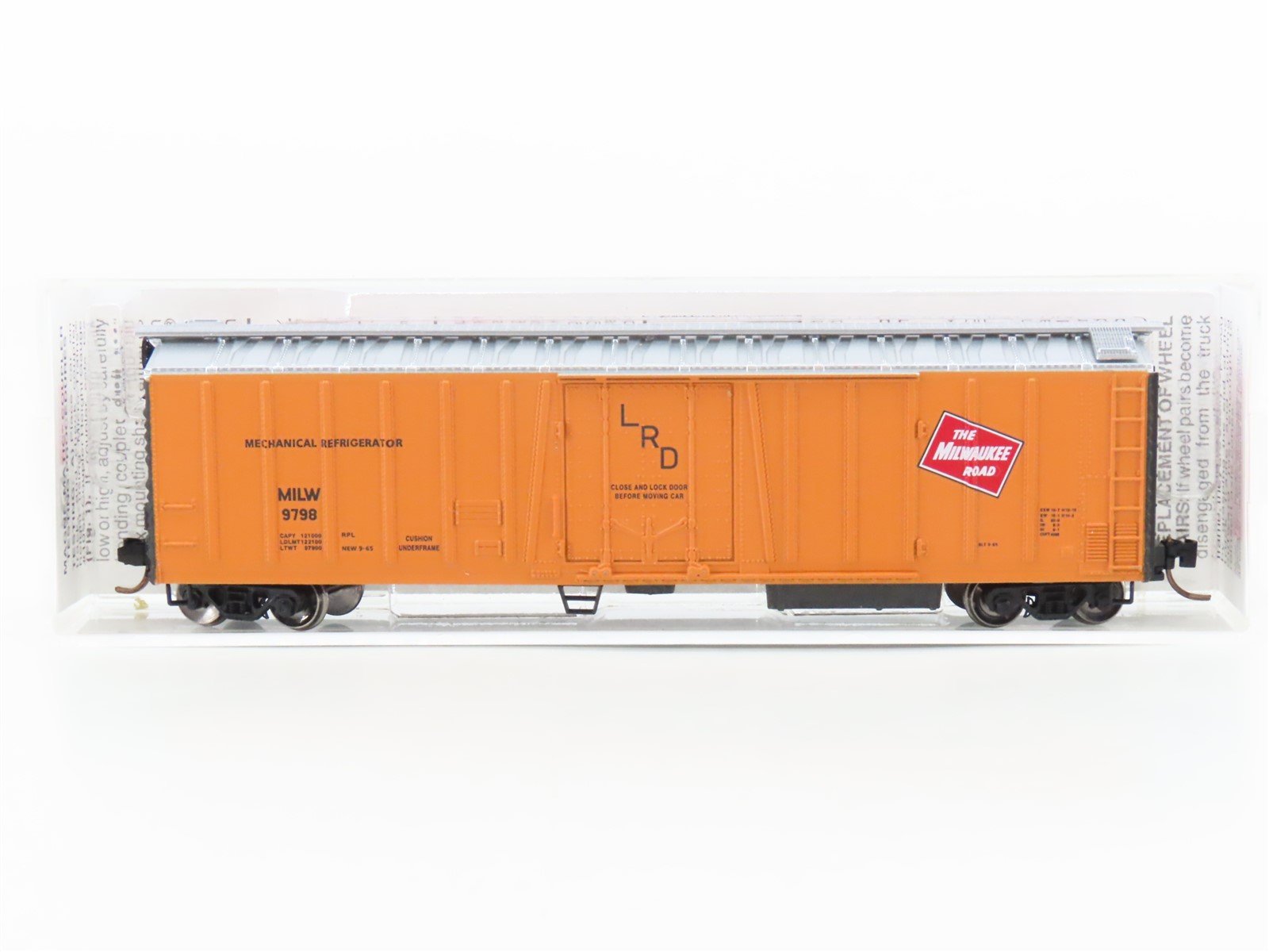 N Scale Micro-Trains MTL 70040 MILW Milwaukee Road Mechanical Reefer #9798