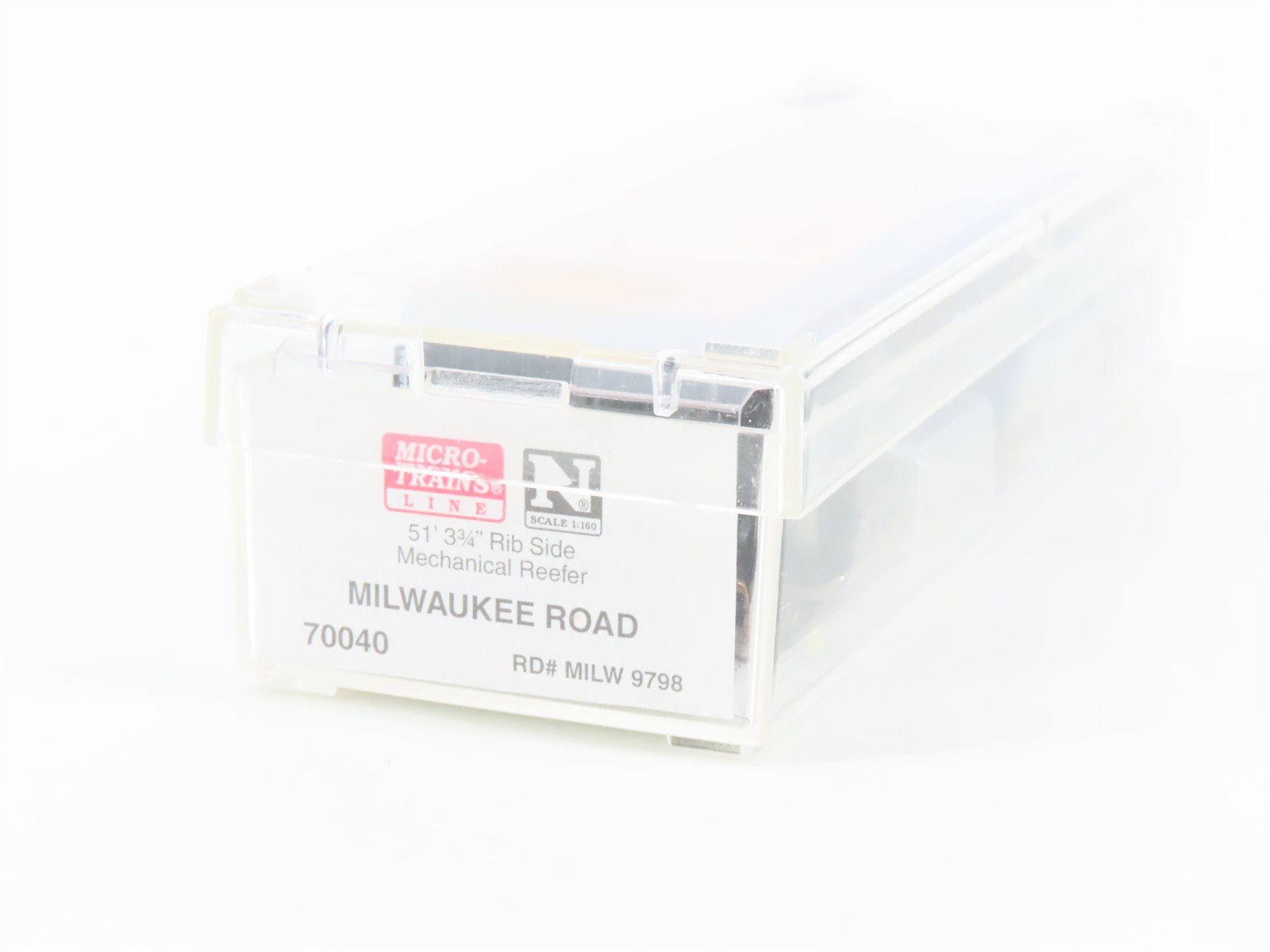 N Scale Micro-Trains MTL 70040 MILW Milwaukee Road Mechanical Reefer #9798