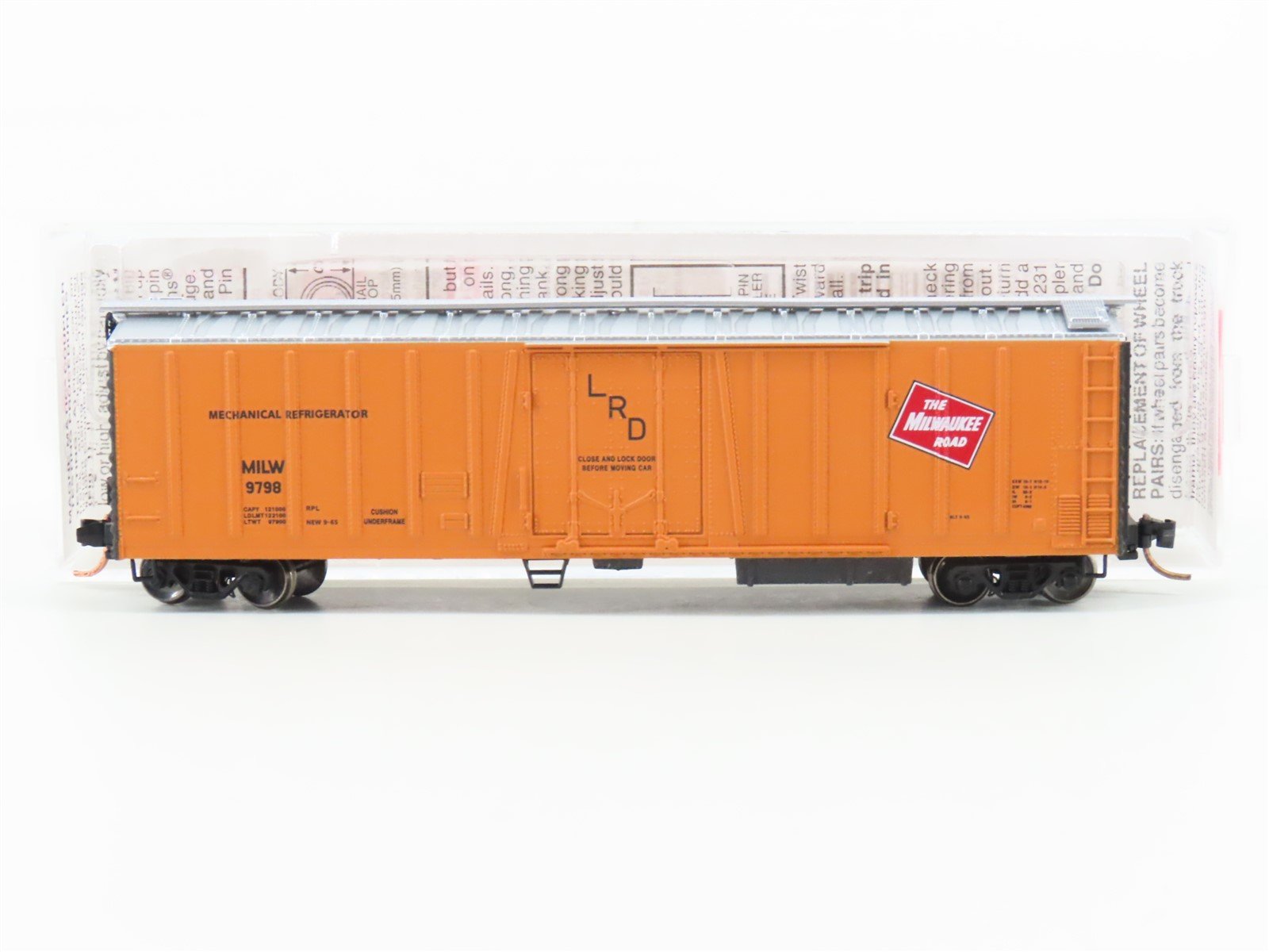 N Scale Micro-Trains MTL 70040 MILW Milwaukee Road Mechanical Reefer #9798
