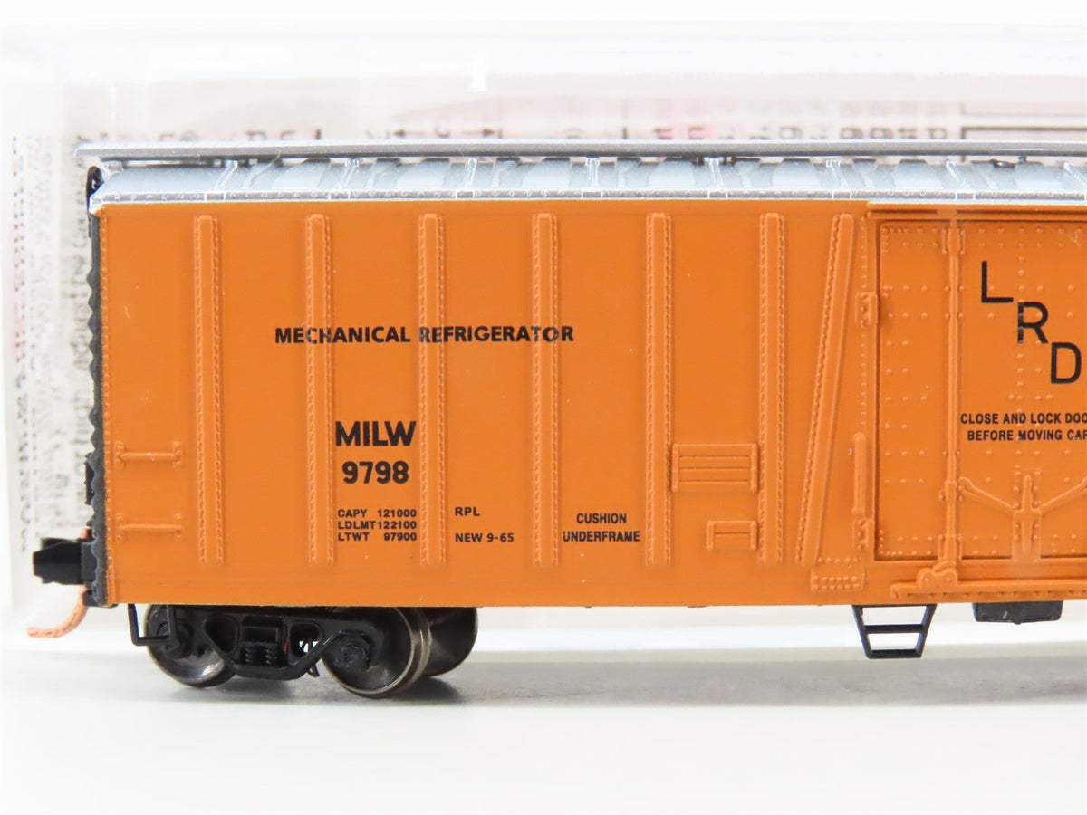 N Scale Micro-Trains MTL 70040 MILW Milwaukee Road Mechanical Reefer #9798