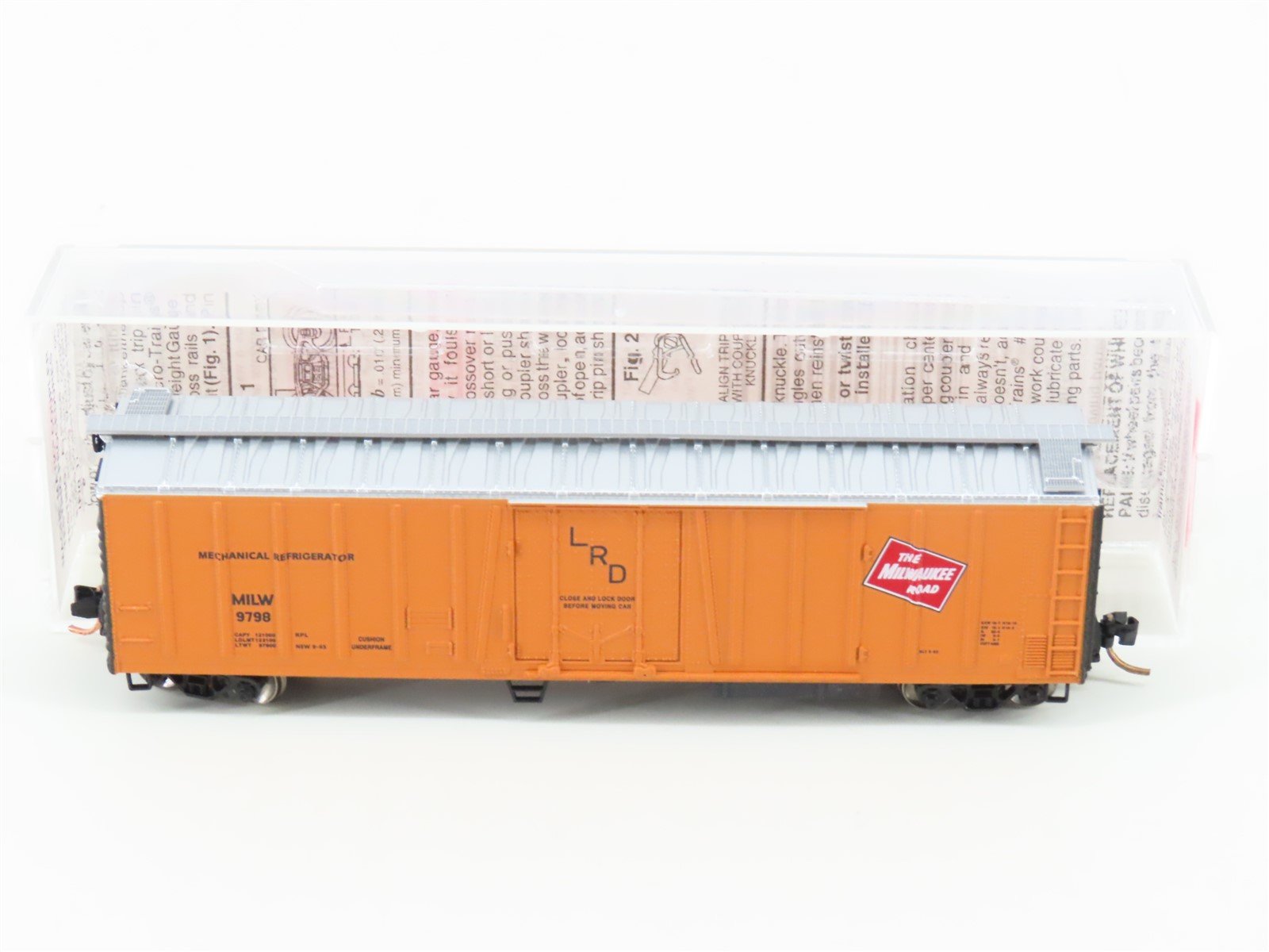 N Scale Micro-Trains MTL 70040 MILW Milwaukee Road Mechanical Reefer #9798