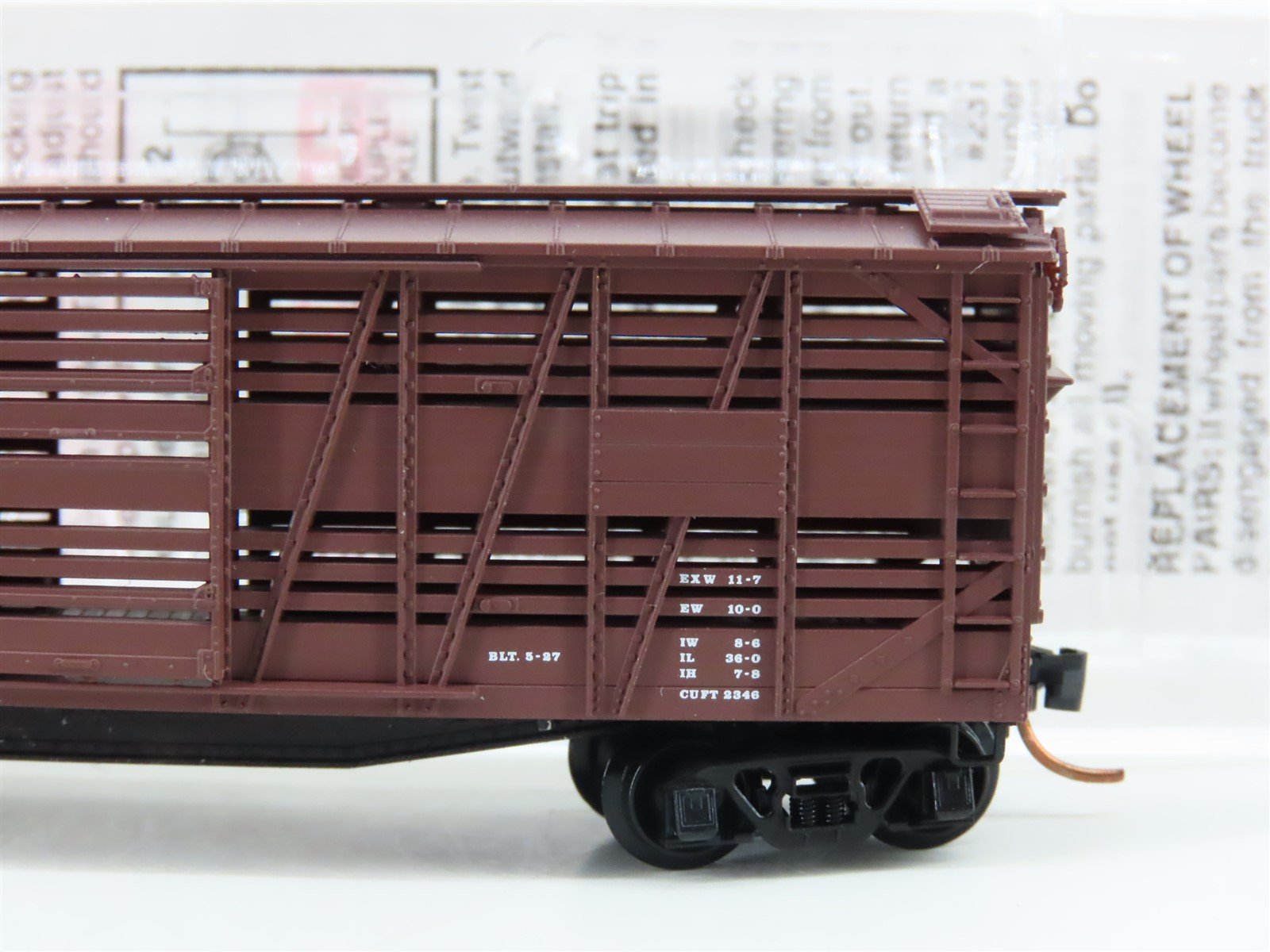 N Scale Micro-Trains MTL 35140 SOO Line 40' Despatch Stock Car #29628