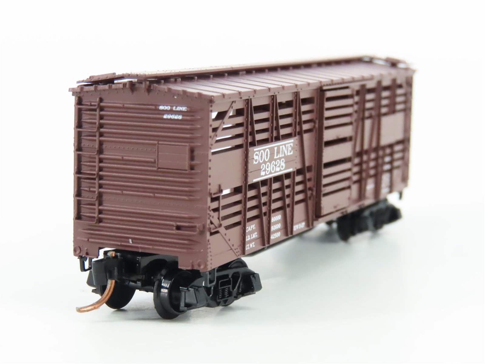 N Scale Micro-Trains MTL 35140 SOO Line 40' Despatch Stock Car #29628