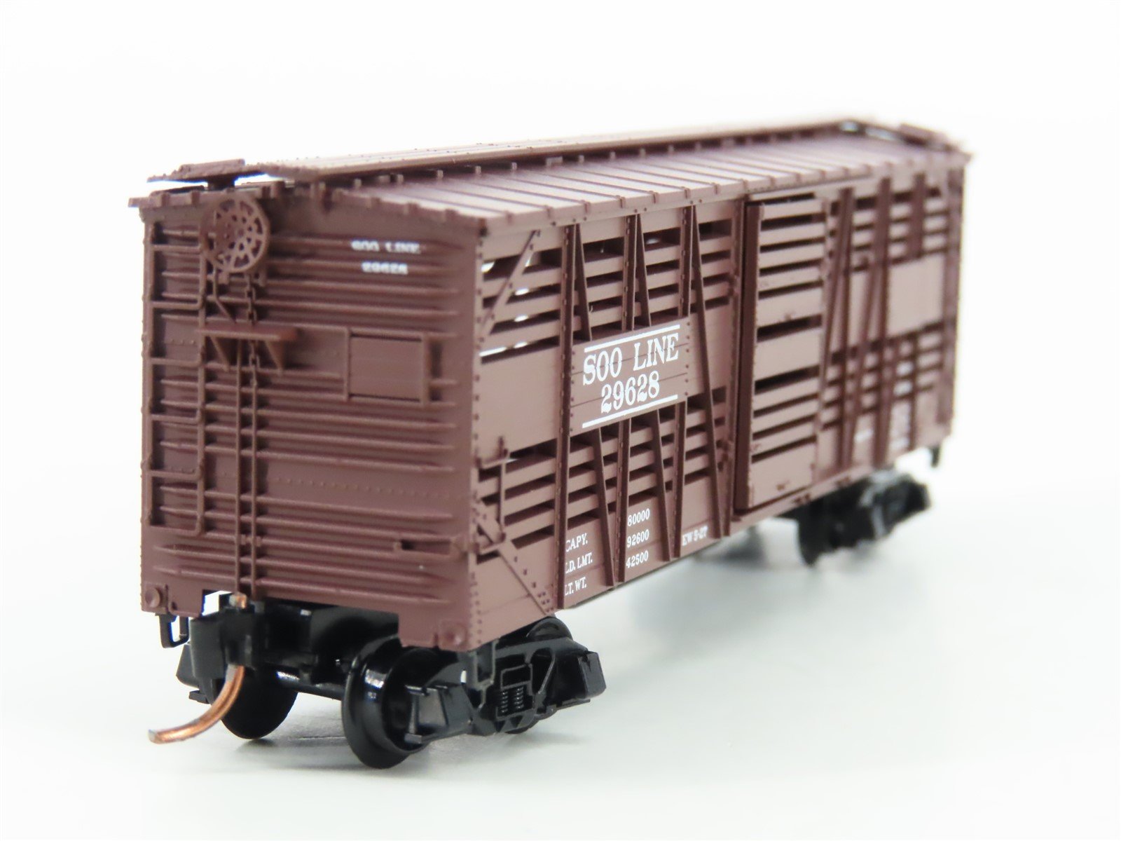 N Scale Micro-Trains MTL 35140 SOO Line 40' Despatch Stock Car #29628