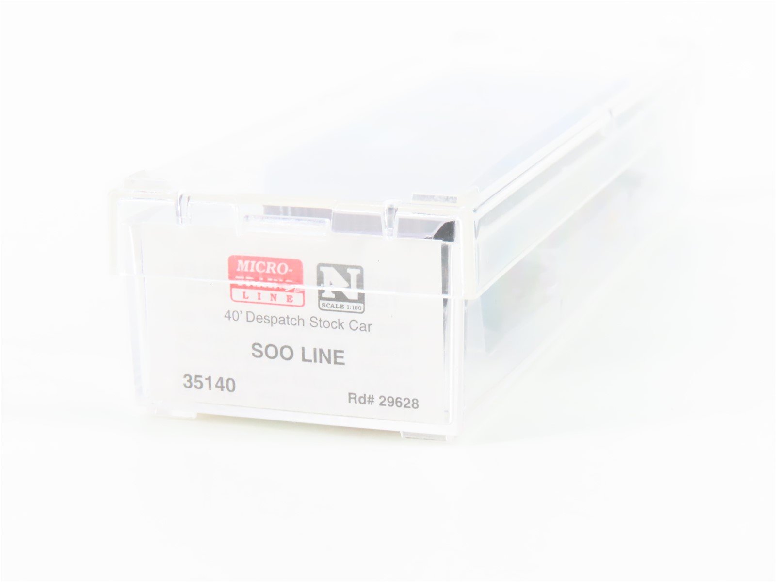 N Scale Micro-Trains MTL 35140 SOO Line 40' Despatch Stock Car #29628