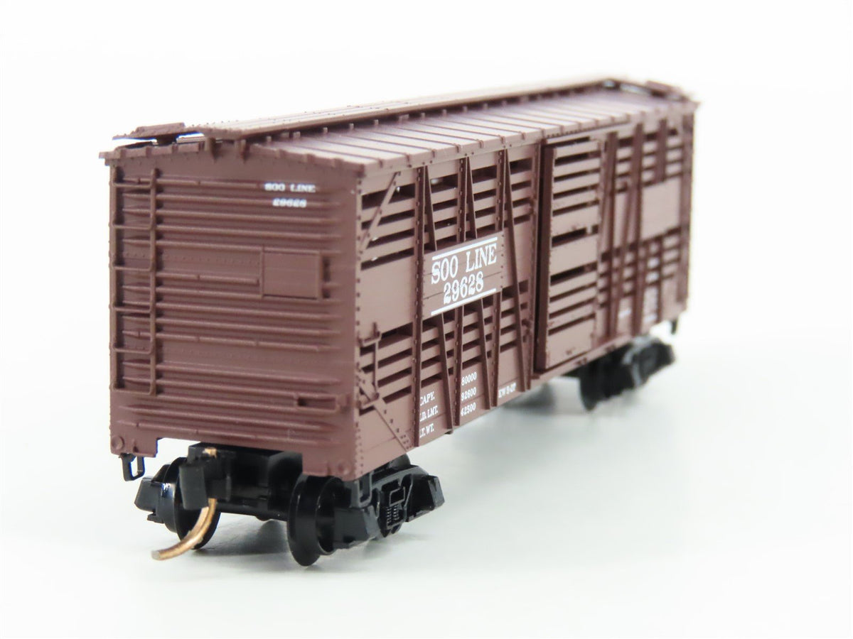 N Scale Micro-Trains MTL 35140 SOO Line 40&#39; Despatch Stock Car #29628