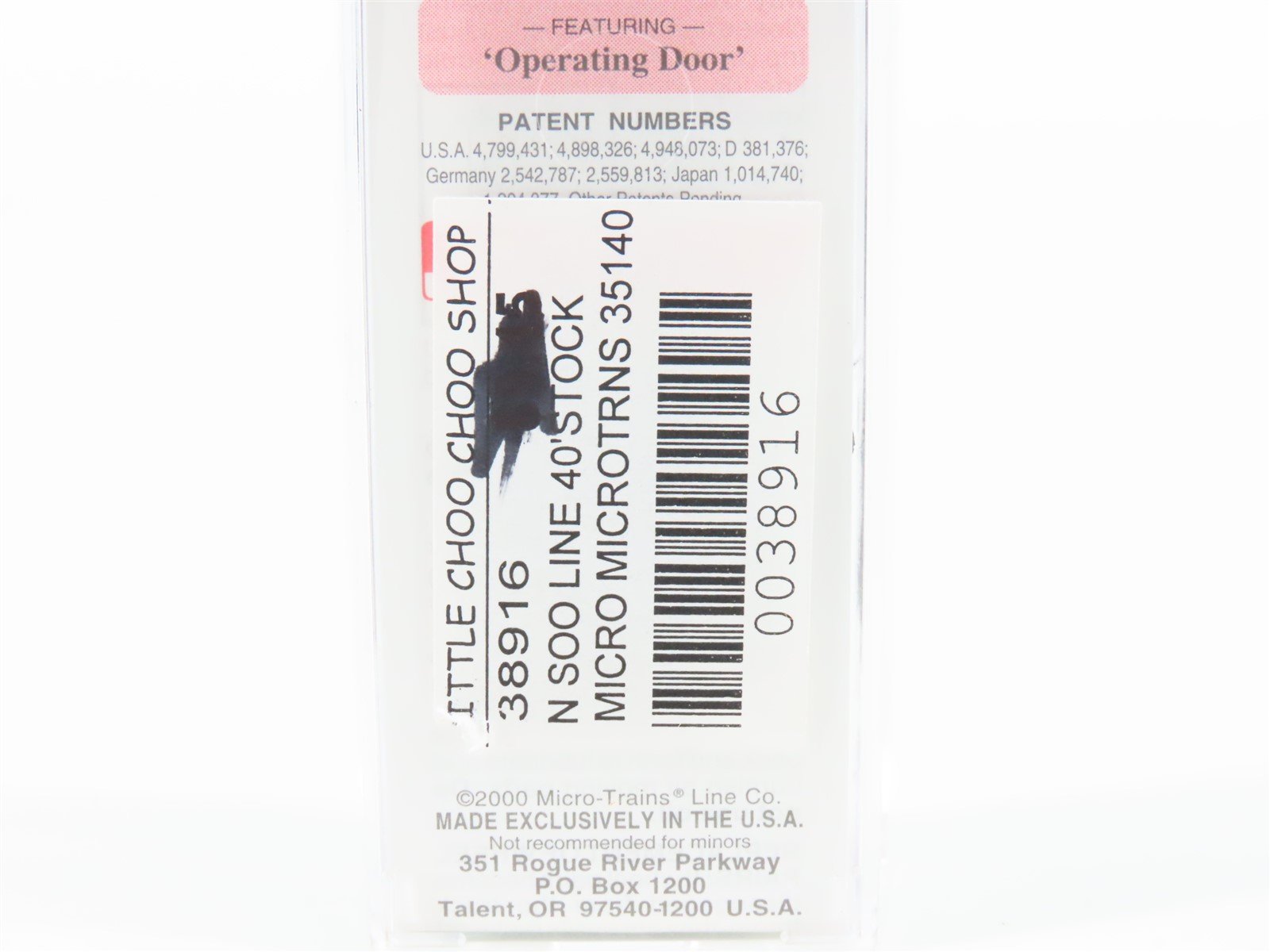 N Scale Micro-Trains MTL 35140 SOO Line 40' Despatch Stock Car #29628