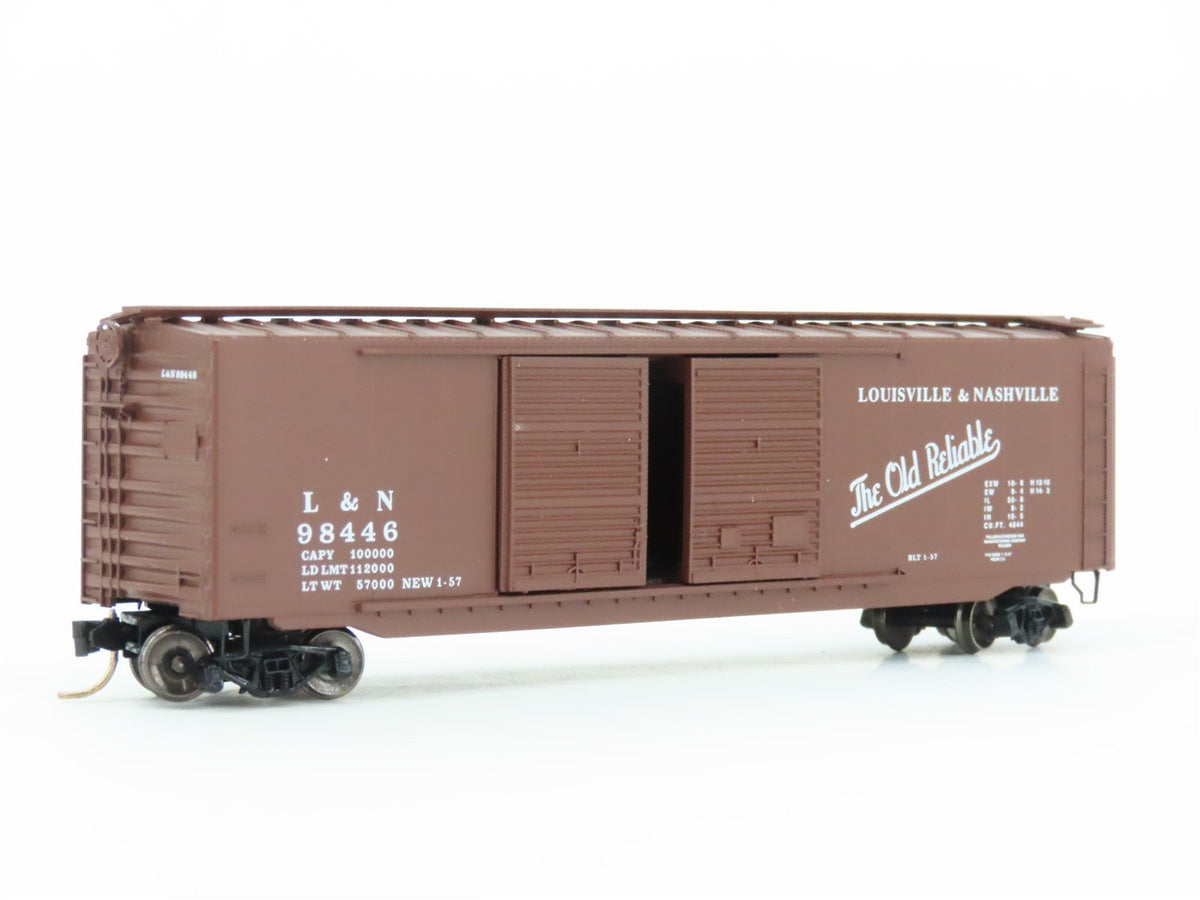 N Scale Micro-Trains MTL 34100 L&amp;N The Old Reliable 50&#39; Box Car #98446