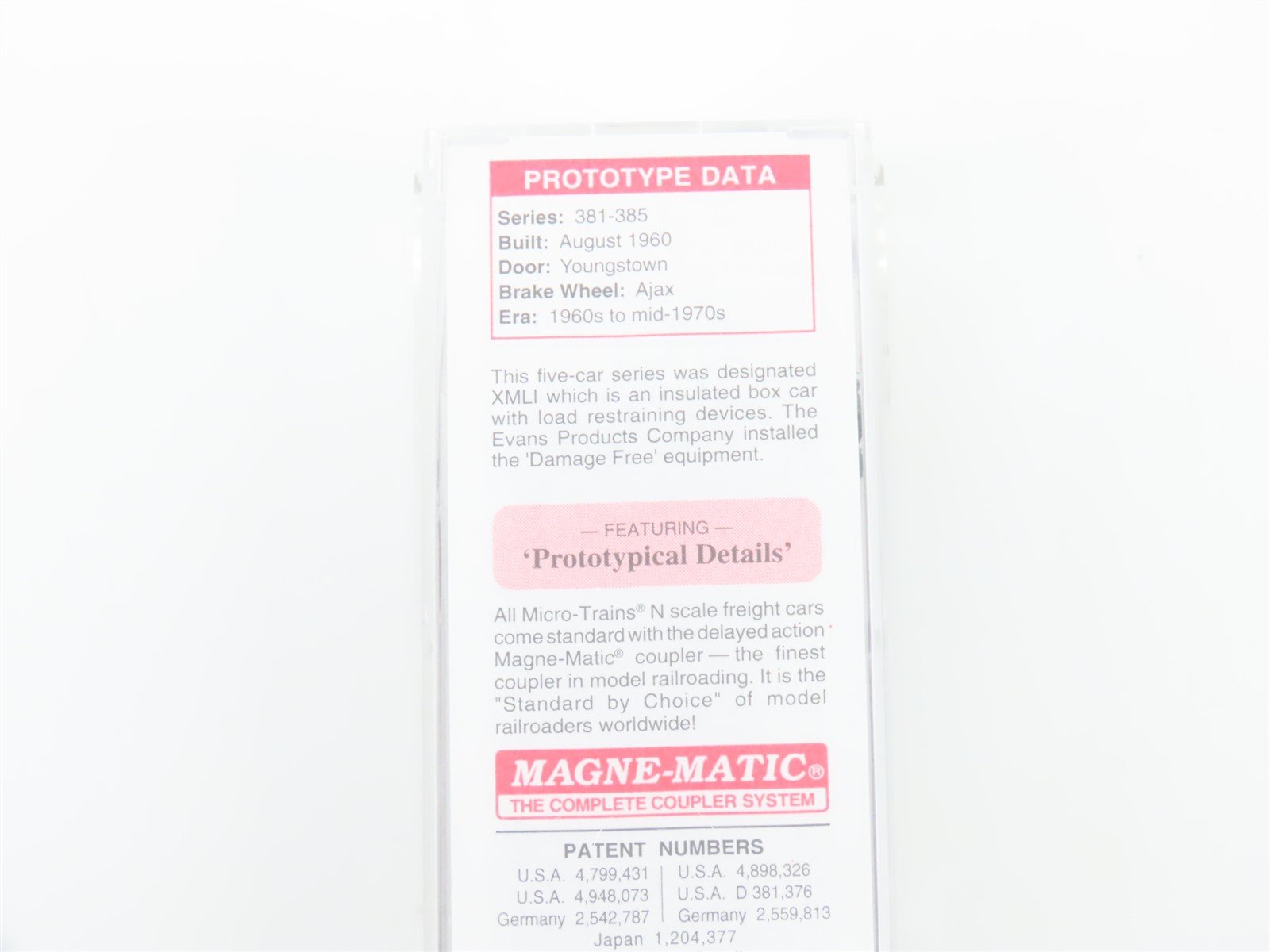 N Micro-Trains MTL 21430 CGW Chicago Great Western 40' Plug Door Box Car #382
