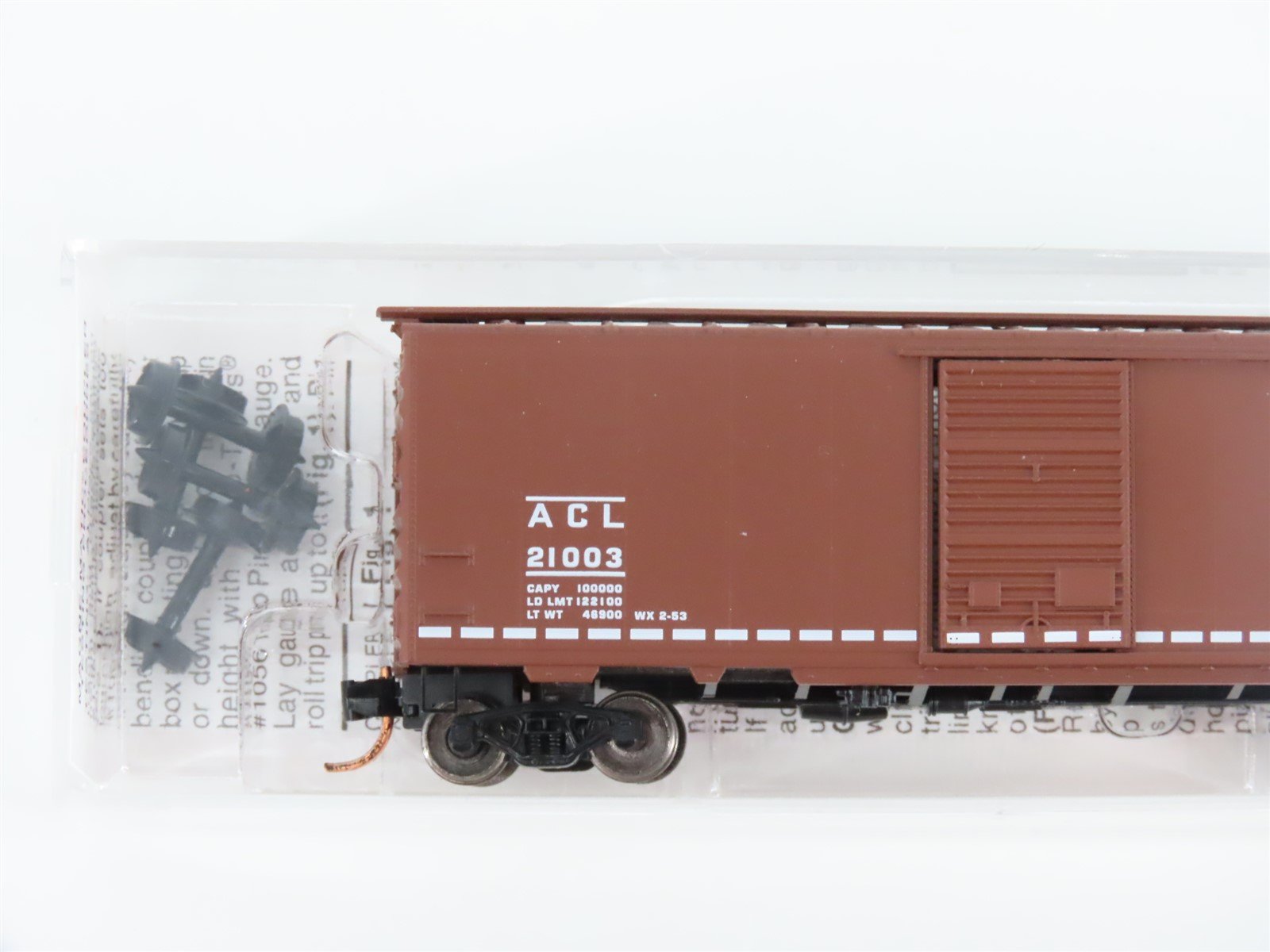 N Scale Micro-Trains MTL 20636 ACL Atlantic Coast Line 40' Box Car #21003