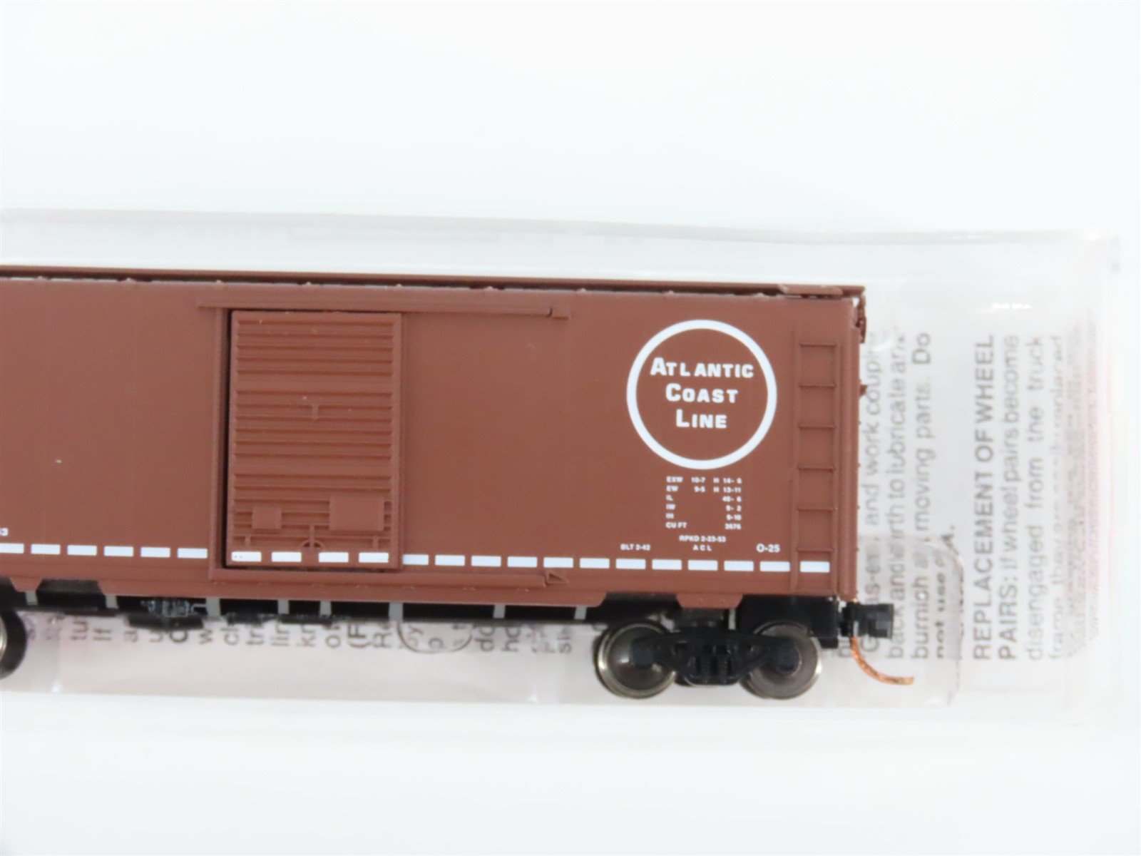 N Scale Micro-Trains MTL 20636 ACL Atlantic Coast Line 40' Box Car #21003