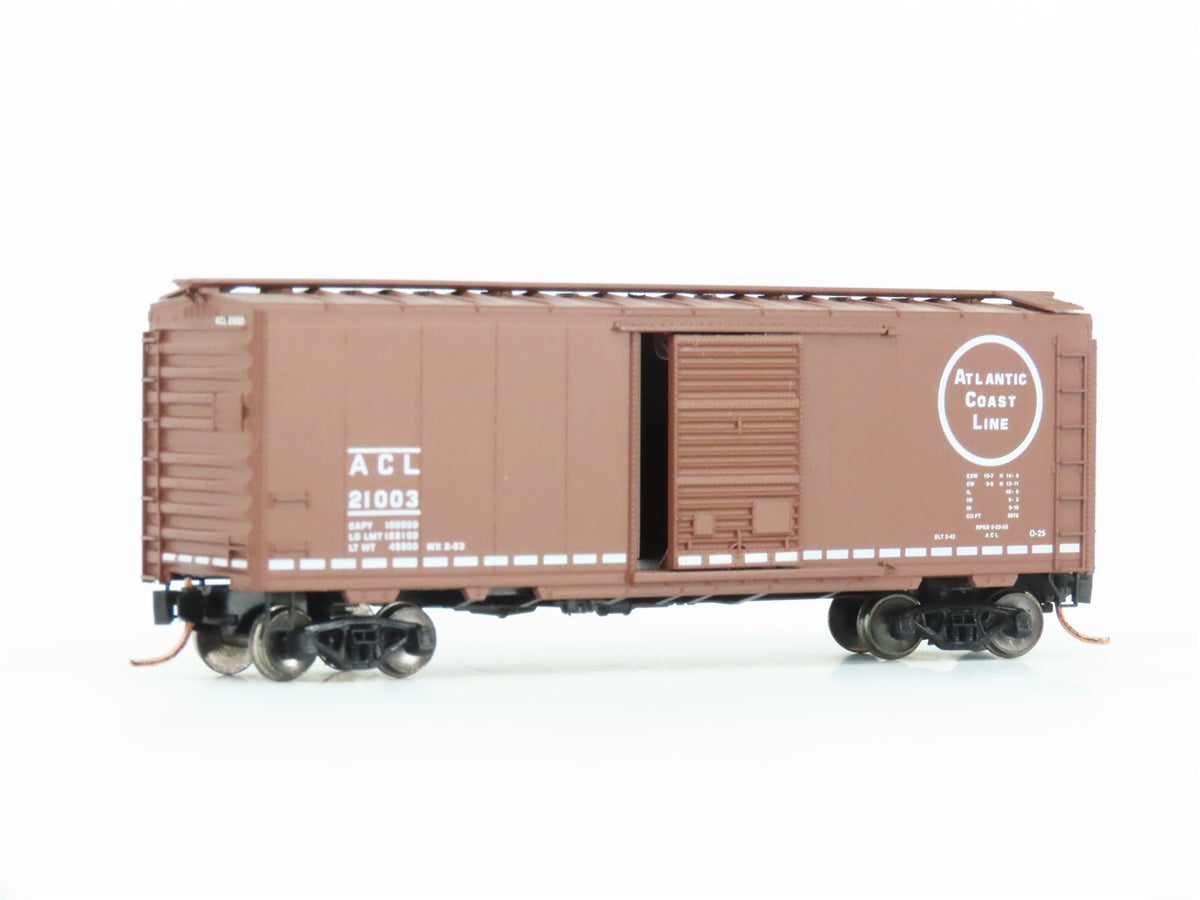 N Scale Micro-Trains MTL 20636 ACL Atlantic Coast Line 40&#39; Box Car #21003