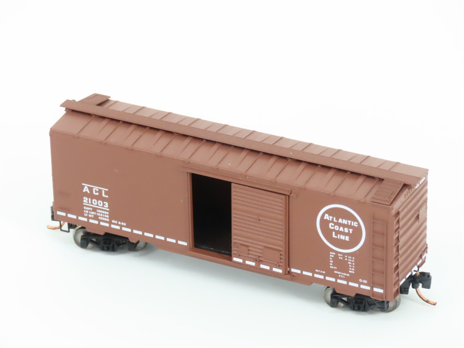 N Scale Micro-Trains MTL 20636 ACL Atlantic Coast Line 40' Box Car #21003