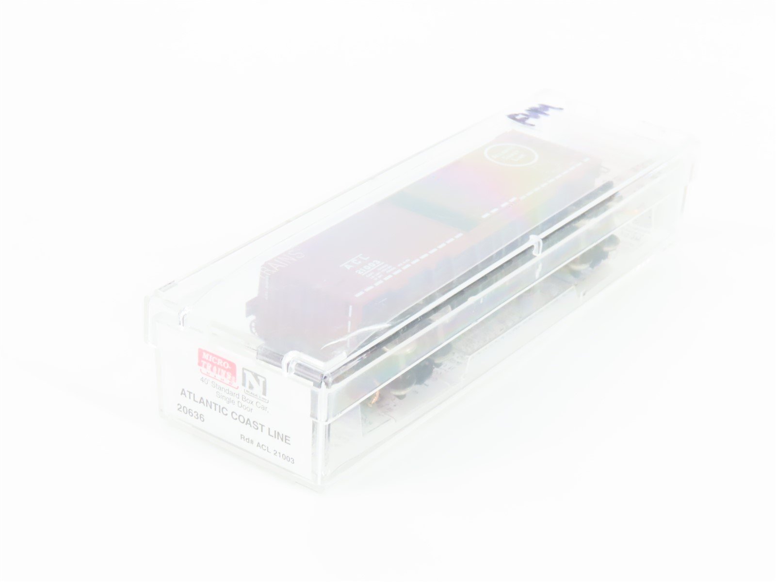 N Scale Micro-Trains MTL 20636 ACL Atlantic Coast Line 40' Box Car #21003