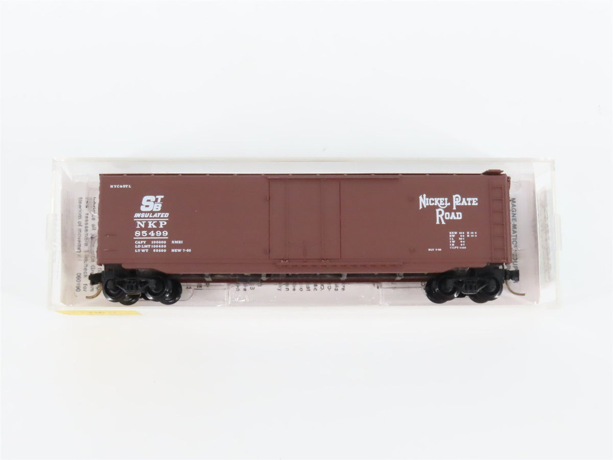 N Scale Micro-Trains MTL 32080 NKP Nickel Plate Road 50&#39; Box Car #85499