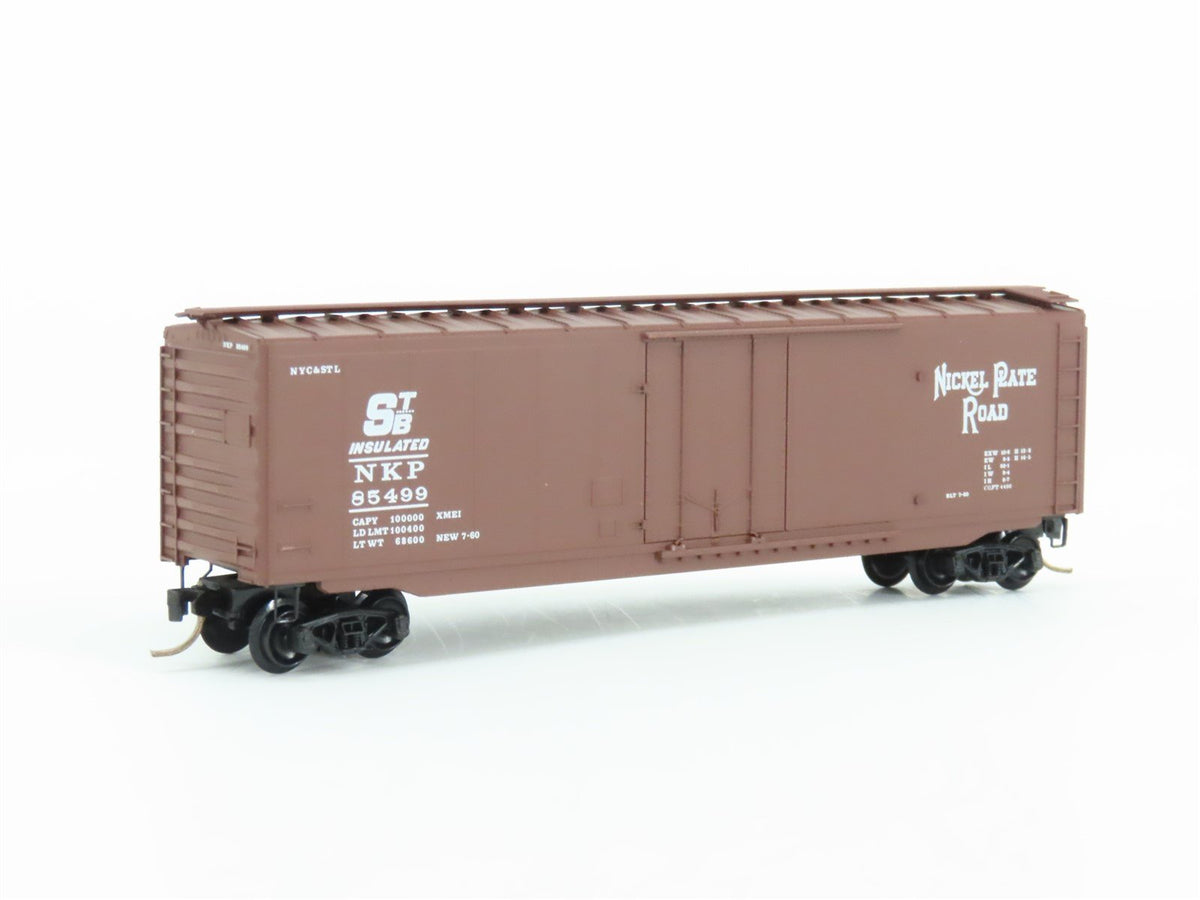 N Scale Micro-Trains MTL 32080 NKP Nickel Plate Road 50&#39; Box Car #85499