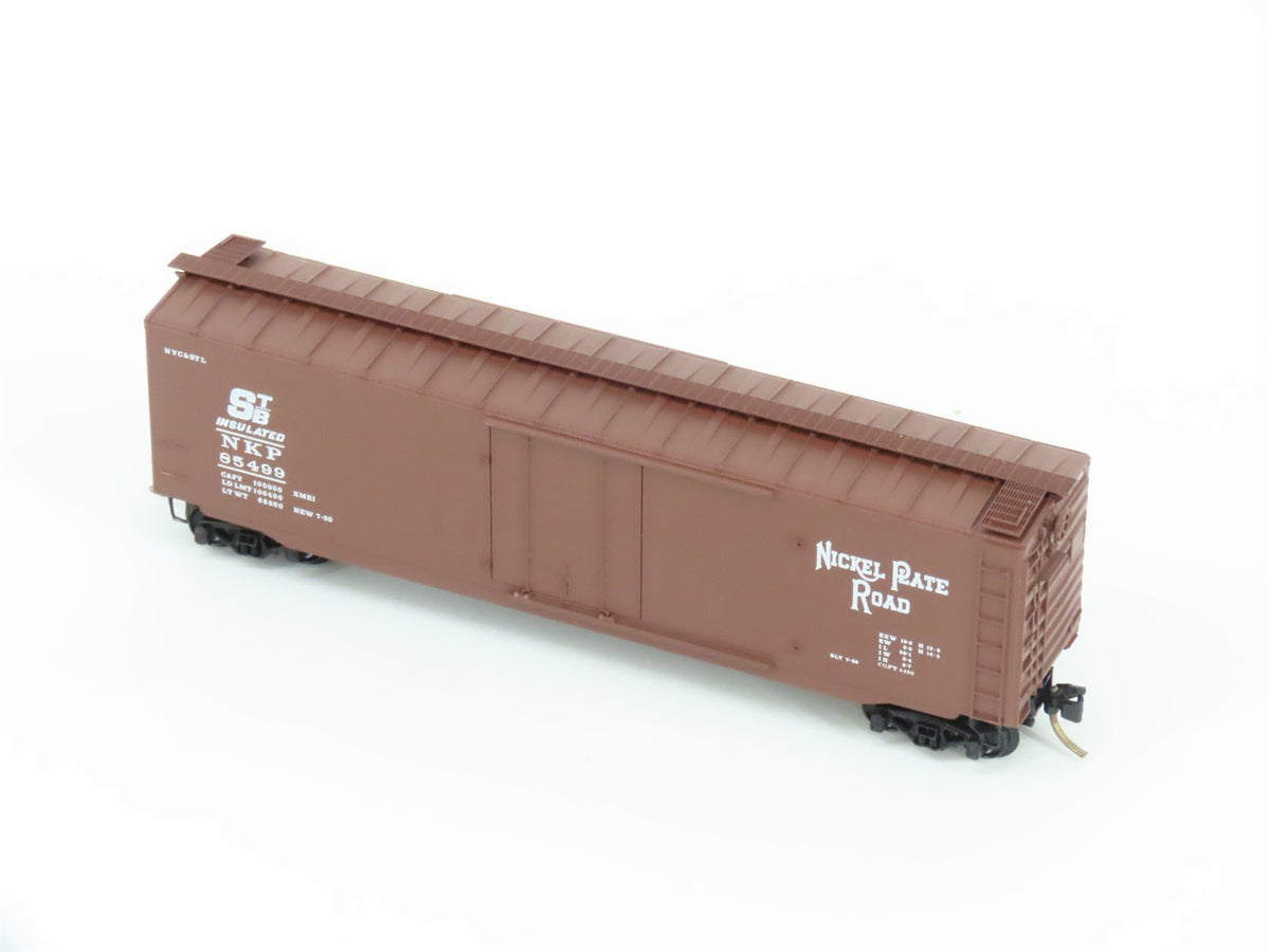 N Scale Micro-Trains MTL 32080 NKP Nickel Plate Road 50&#39; Box Car #85499