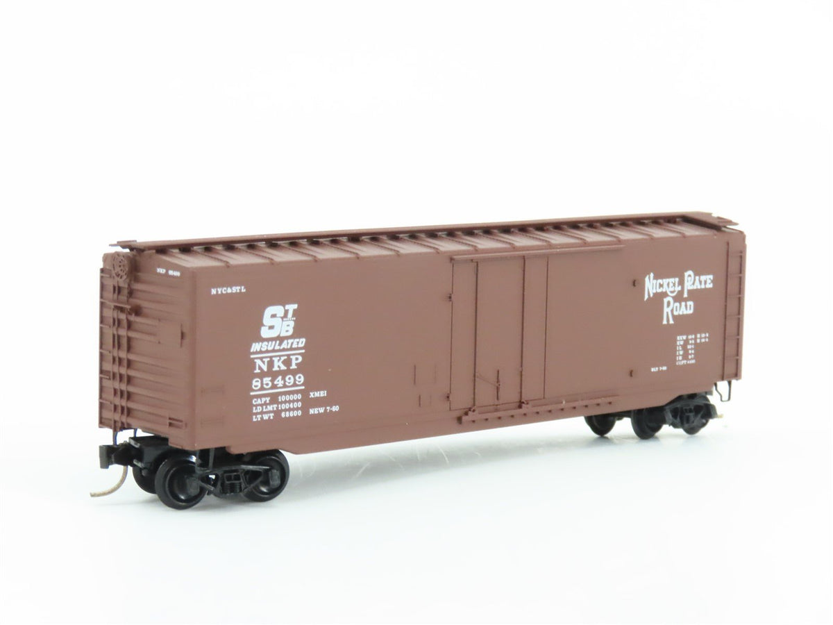N Scale Micro-Trains MTL 32080 NKP Nickel Plate Road 50&#39; Box Car #85499