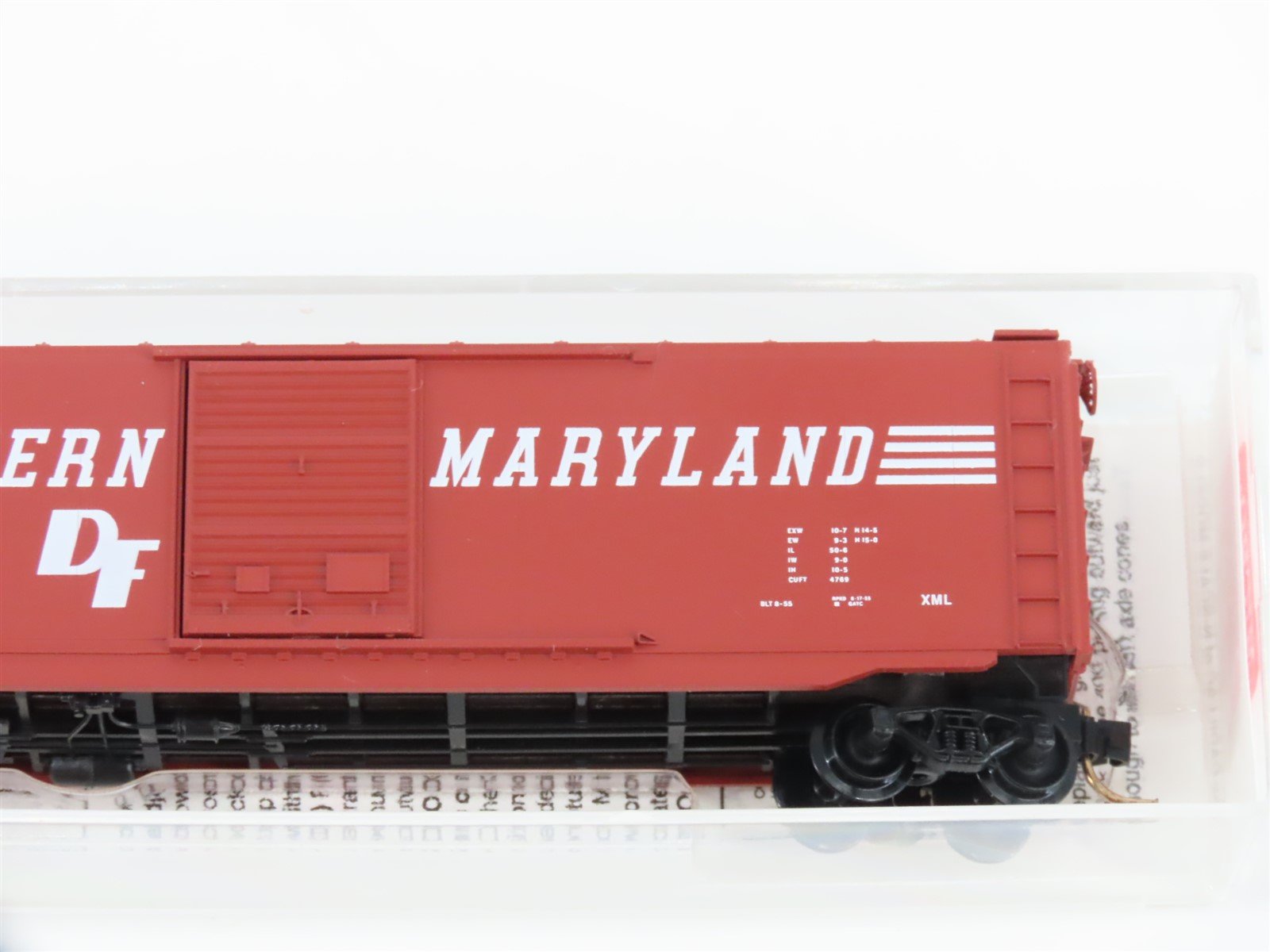 N Scale Micro-Trains MTL 31160 WM Western Maryland Railroad 50' Box Car #34005