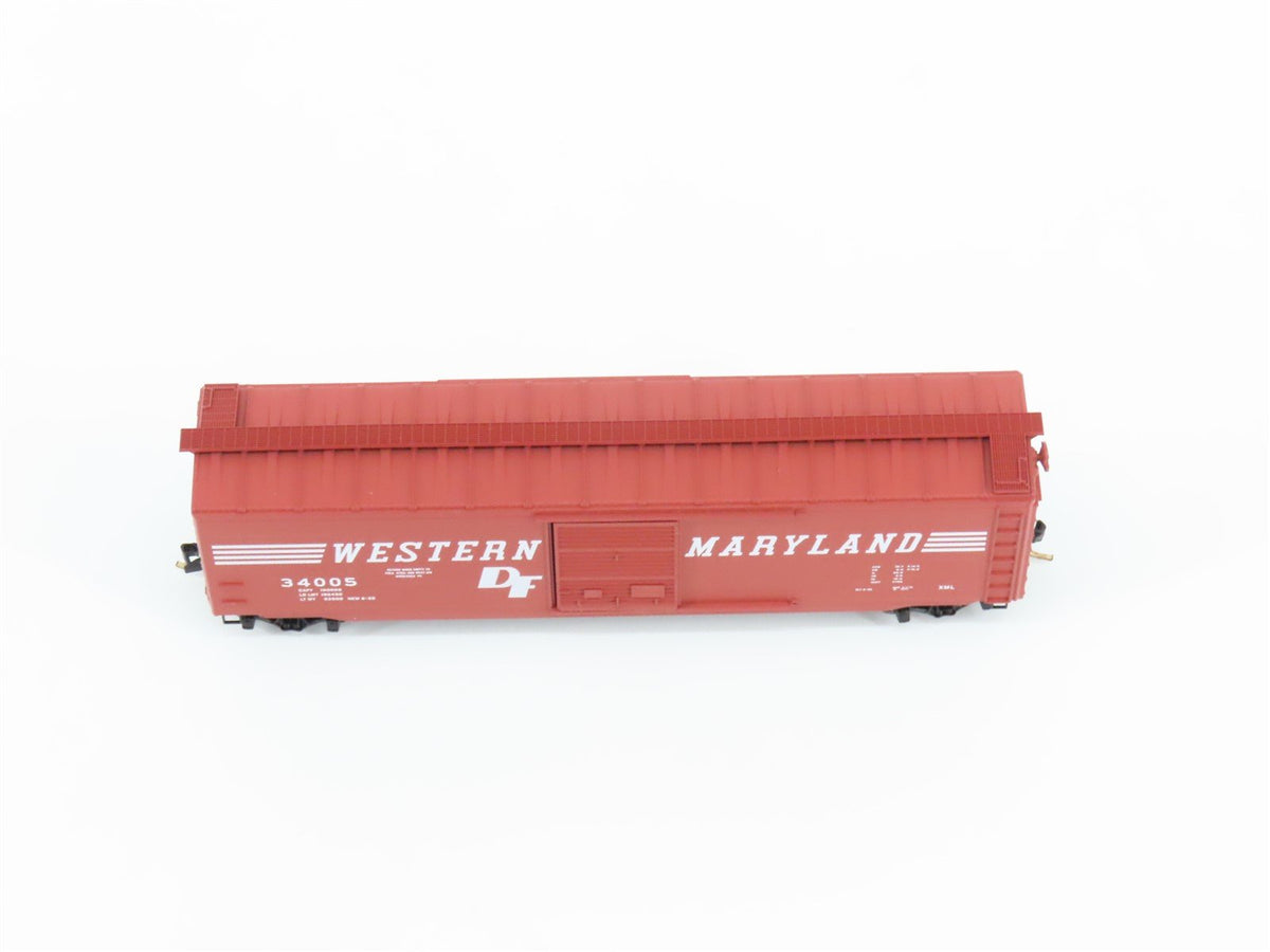 N Scale Micro-Trains MTL 31160 WM Western Maryland Railroad 50&#39; Box Car #34005