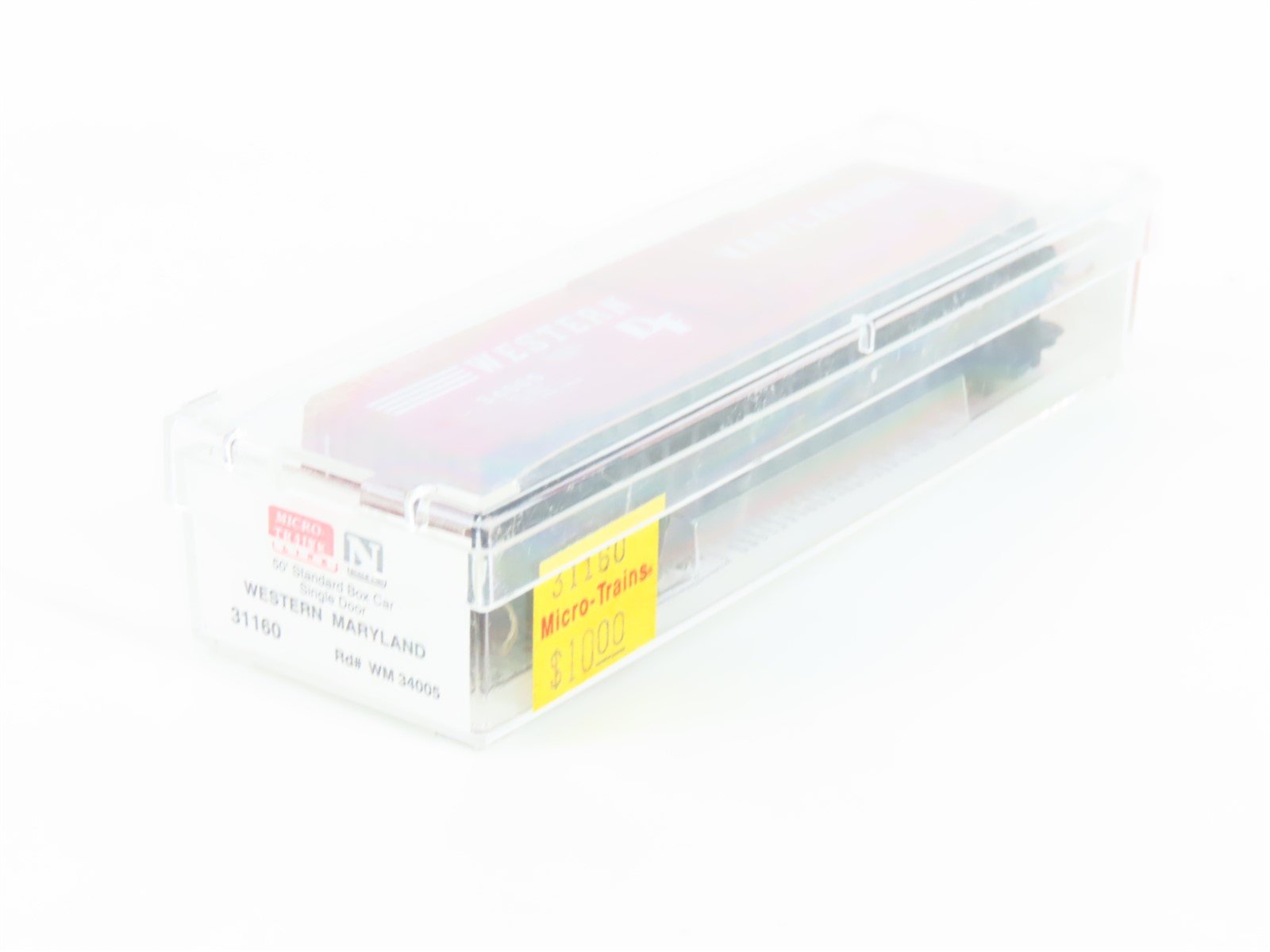 N Scale Micro-Trains MTL 31160 WM Western Maryland Railroad 50' Box Car #34005