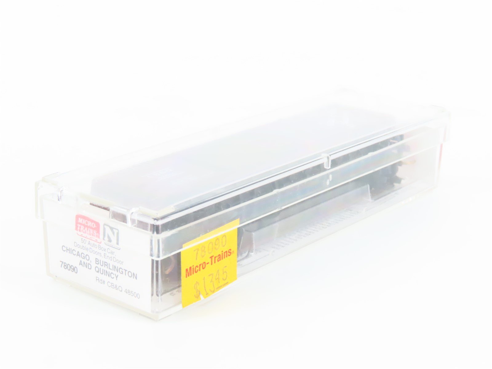 N Scale Micro-Trains MTL 78090 CB&Q Burlington Route 50' Auto Box Car #48500