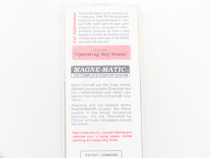 N Scale Micro-Trains MTL 55260 P&WV The Alphabet Route 2-Bay Hopper #380