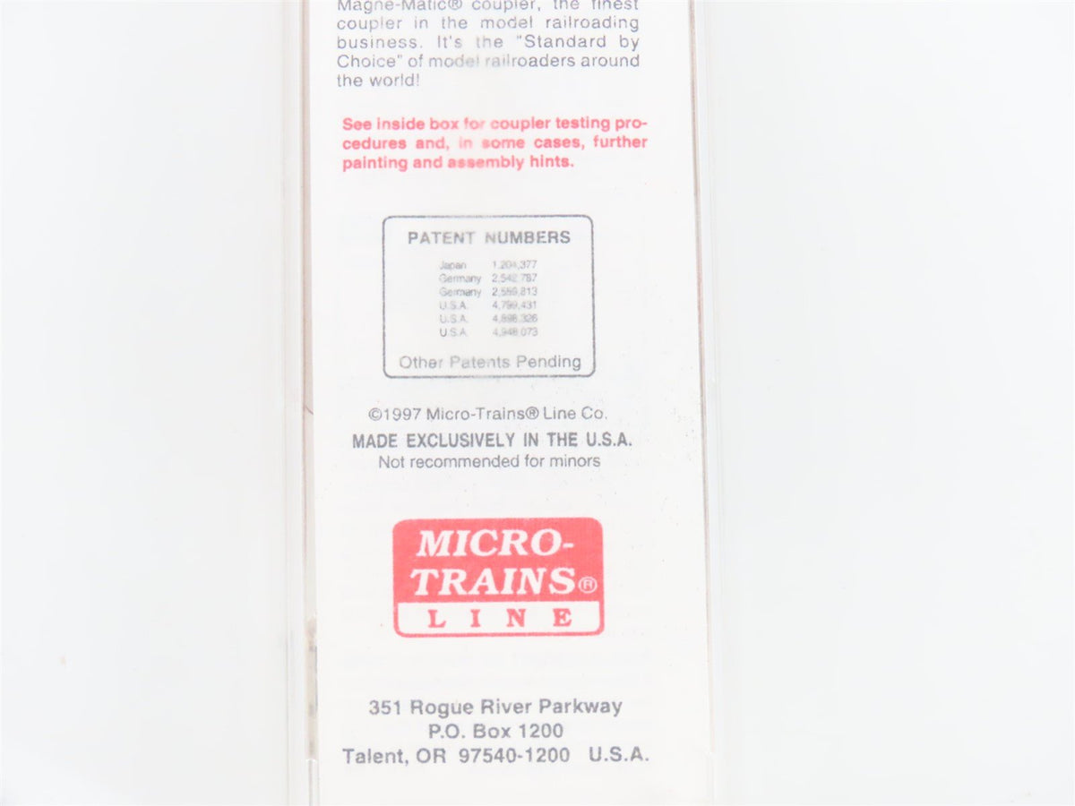 N Scale Micro-Trains MTL 55260 P&amp;WV The Alphabet Route 2-Bay Hopper #380