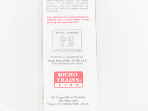 N Scale Micro-Trains MTL 55260 P&WV The Alphabet Route 2-Bay Hopper #380