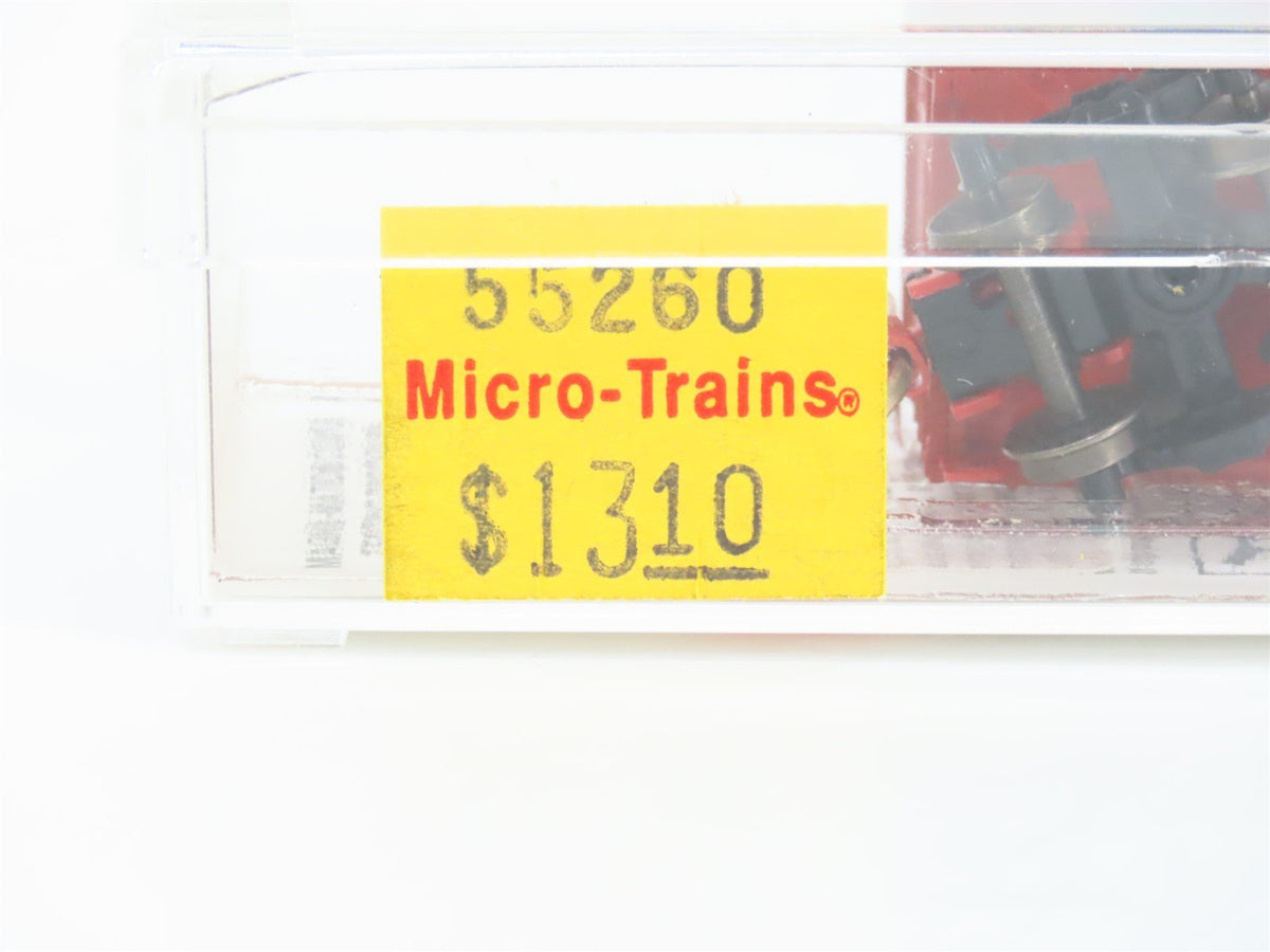 N Scale Micro-Trains MTL 55260 P&amp;WV The Alphabet Route 2-Bay Hopper #380