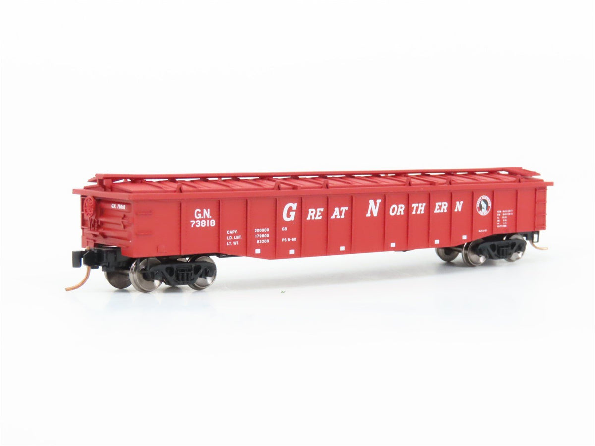 N Scale Micro-Trains MTL 106210 GN Great Northern 50&#39; Covered Gondola #73818