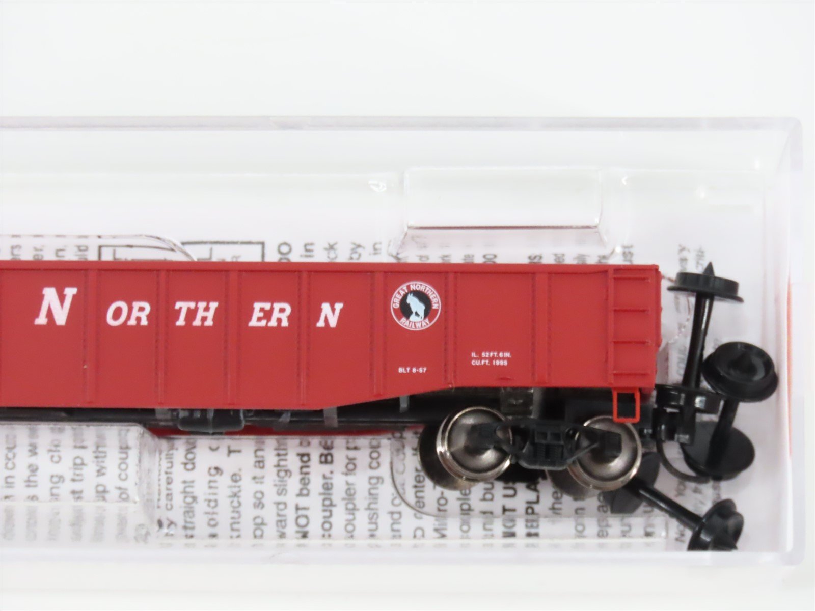N Scale Micro-Trains MTL 10500541 GN Great Northern 50' Open Gondola #72878