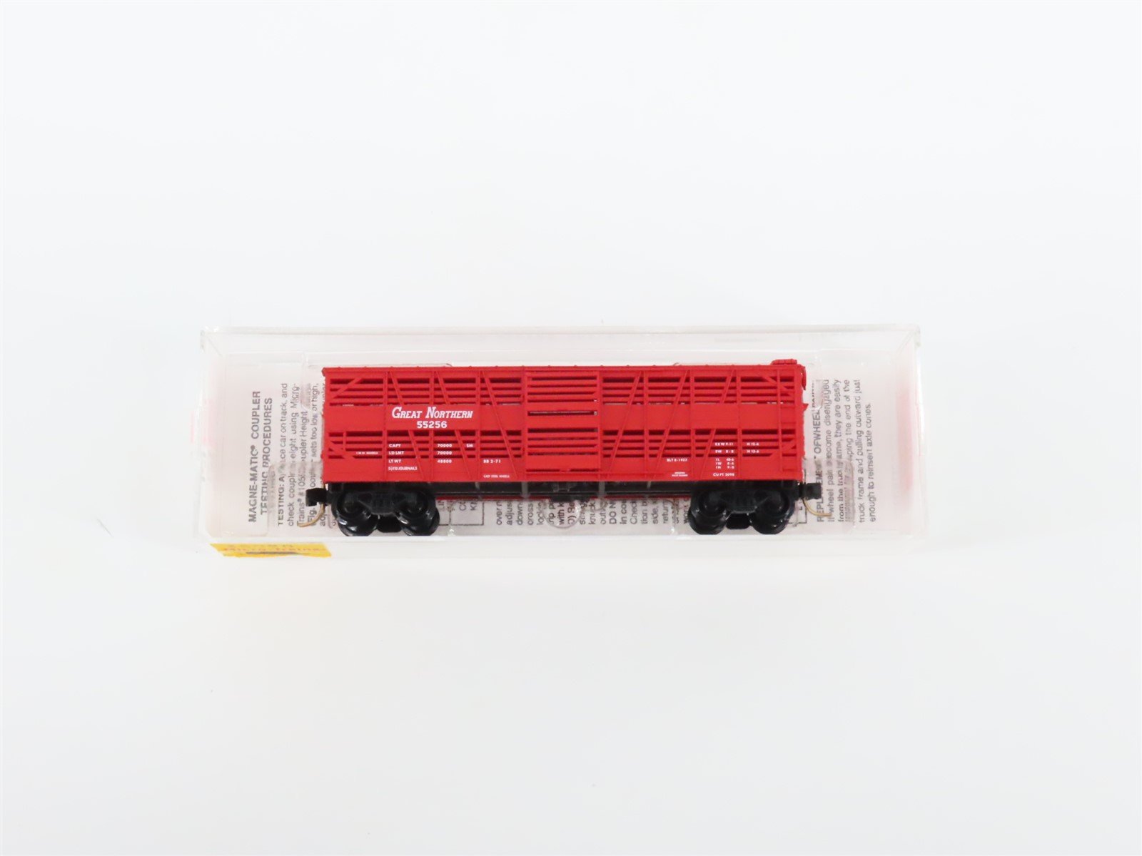 N Scale Micro-Trains MTL 35020 GN Great Northern 40' Despatch Stock Car #55256