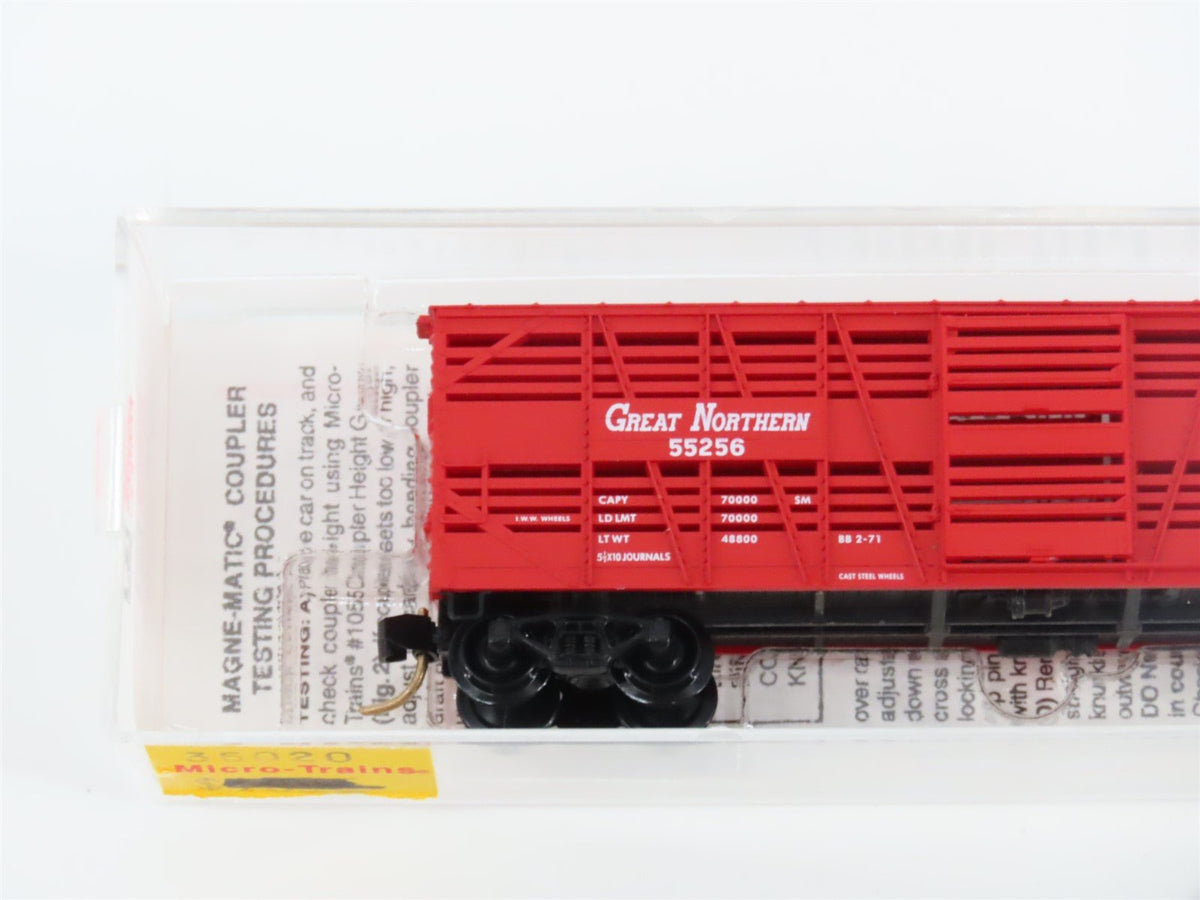 N Scale Micro-Trains MTL 35020 GN Great Northern 40&#39; Despatch Stock Car #55256