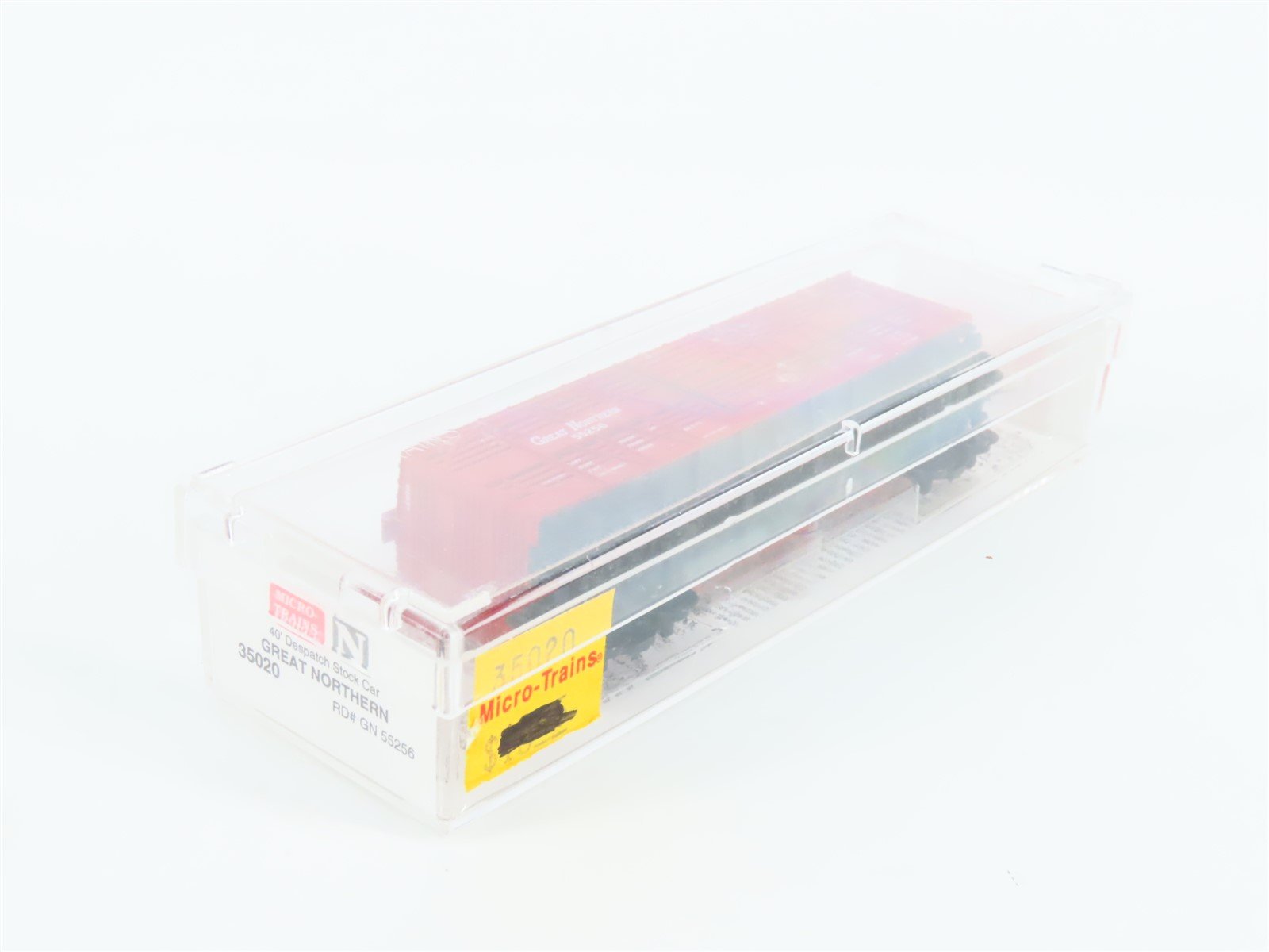 N Scale Micro-Trains MTL 35020 GN Great Northern 40' Despatch Stock Car #55256