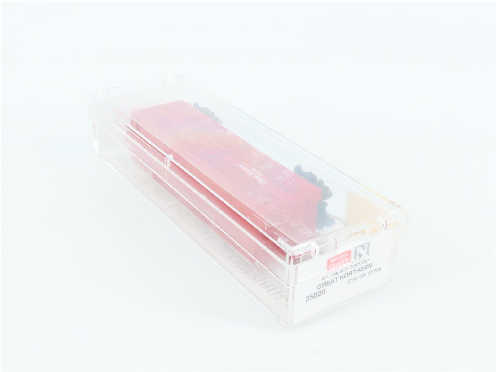 N Scale Micro-Trains MTL 35020 GN Great Northern 40' Despatch Stock Car #55256