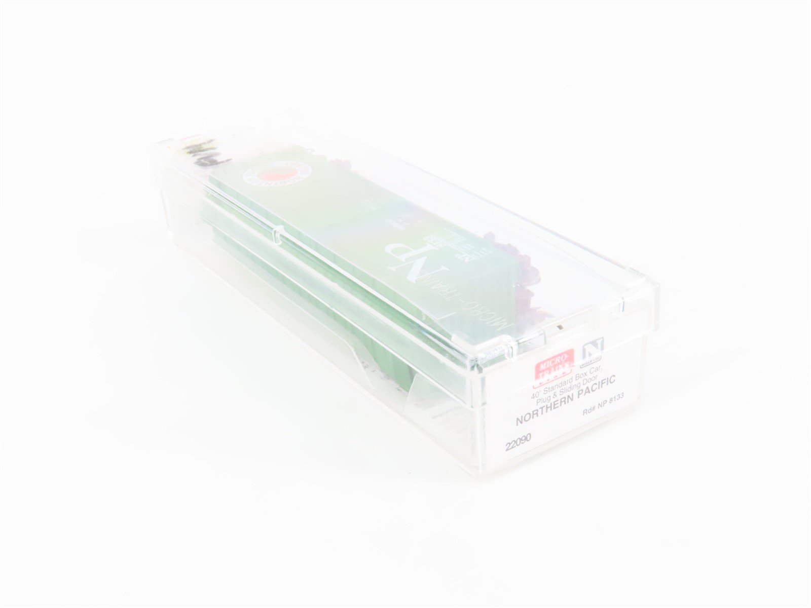 N Scale Micro-Trains MTL 22090 NP Northern Pacific Railway 40' Box Car #8133